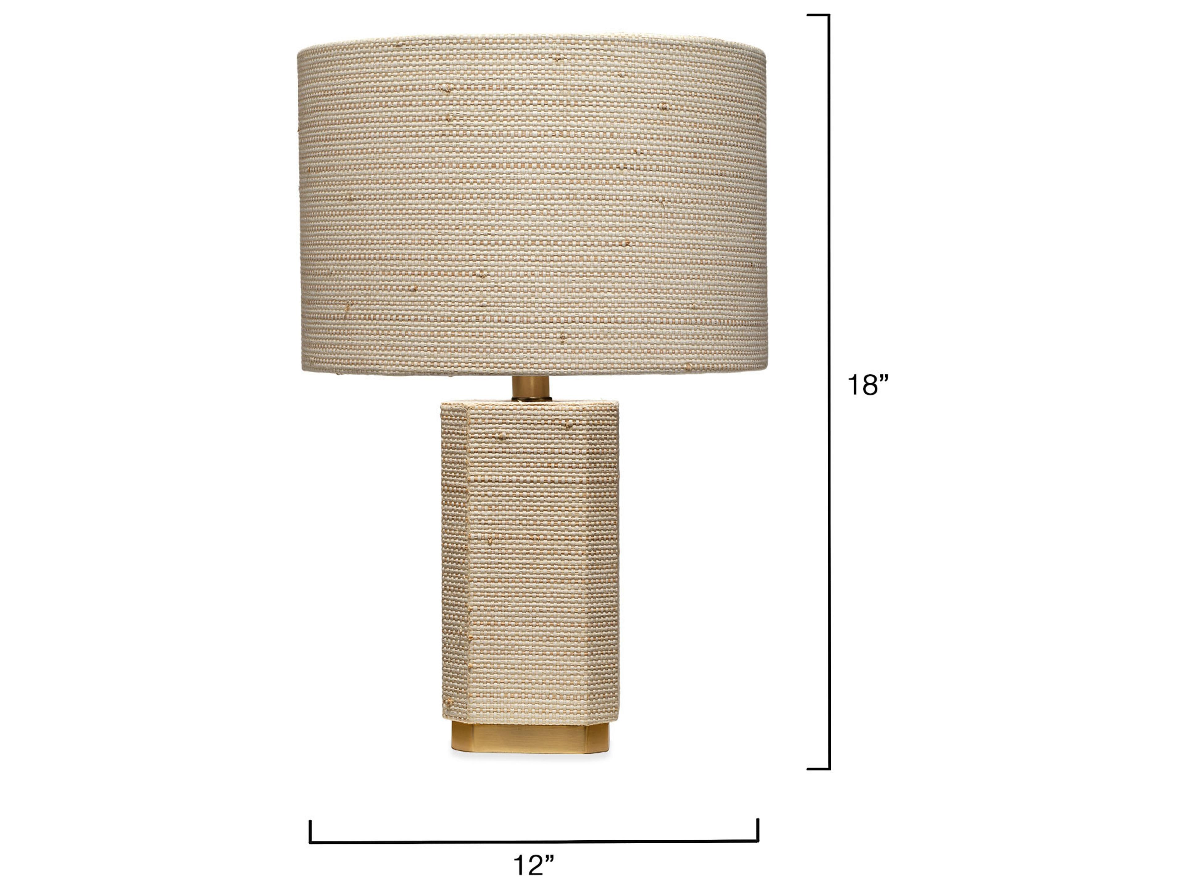 Jamie Young Haisley Brass Table Lamp