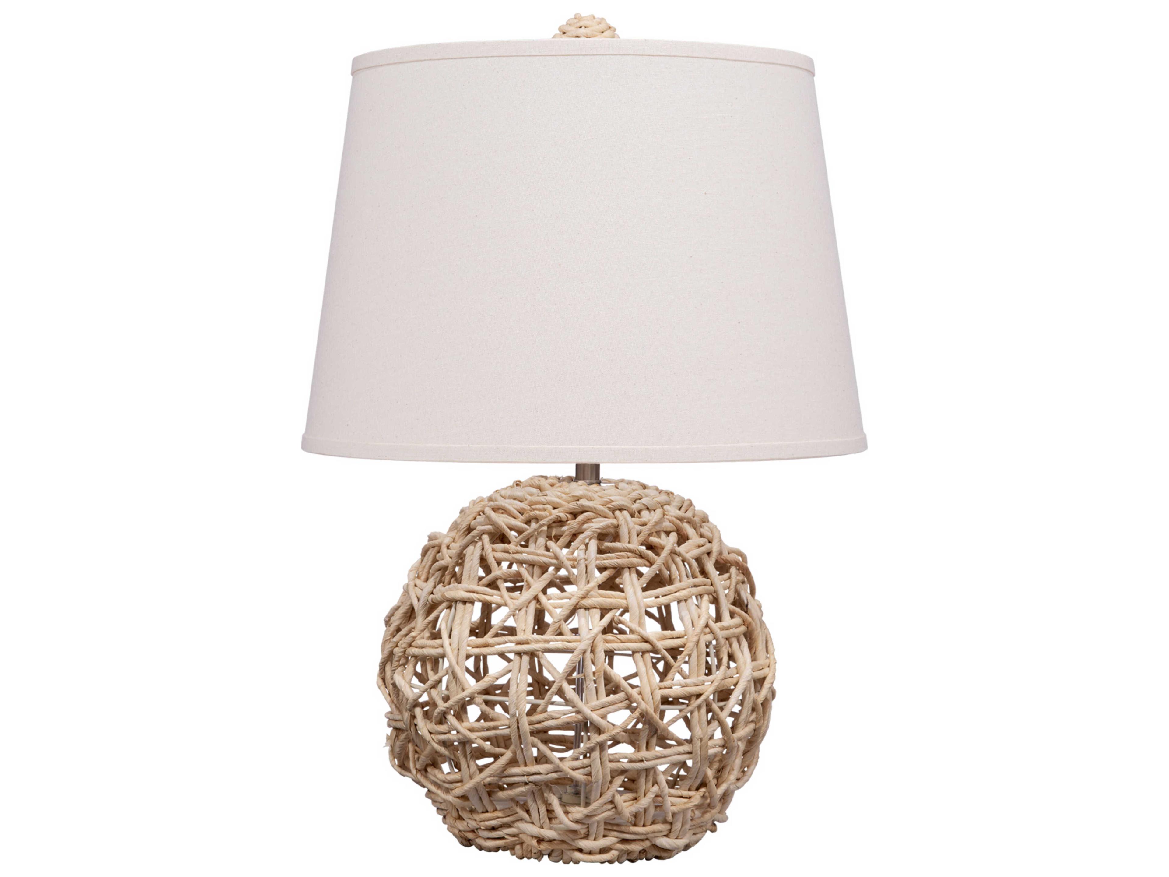 Jamie Young Natural Brown Table Lamp