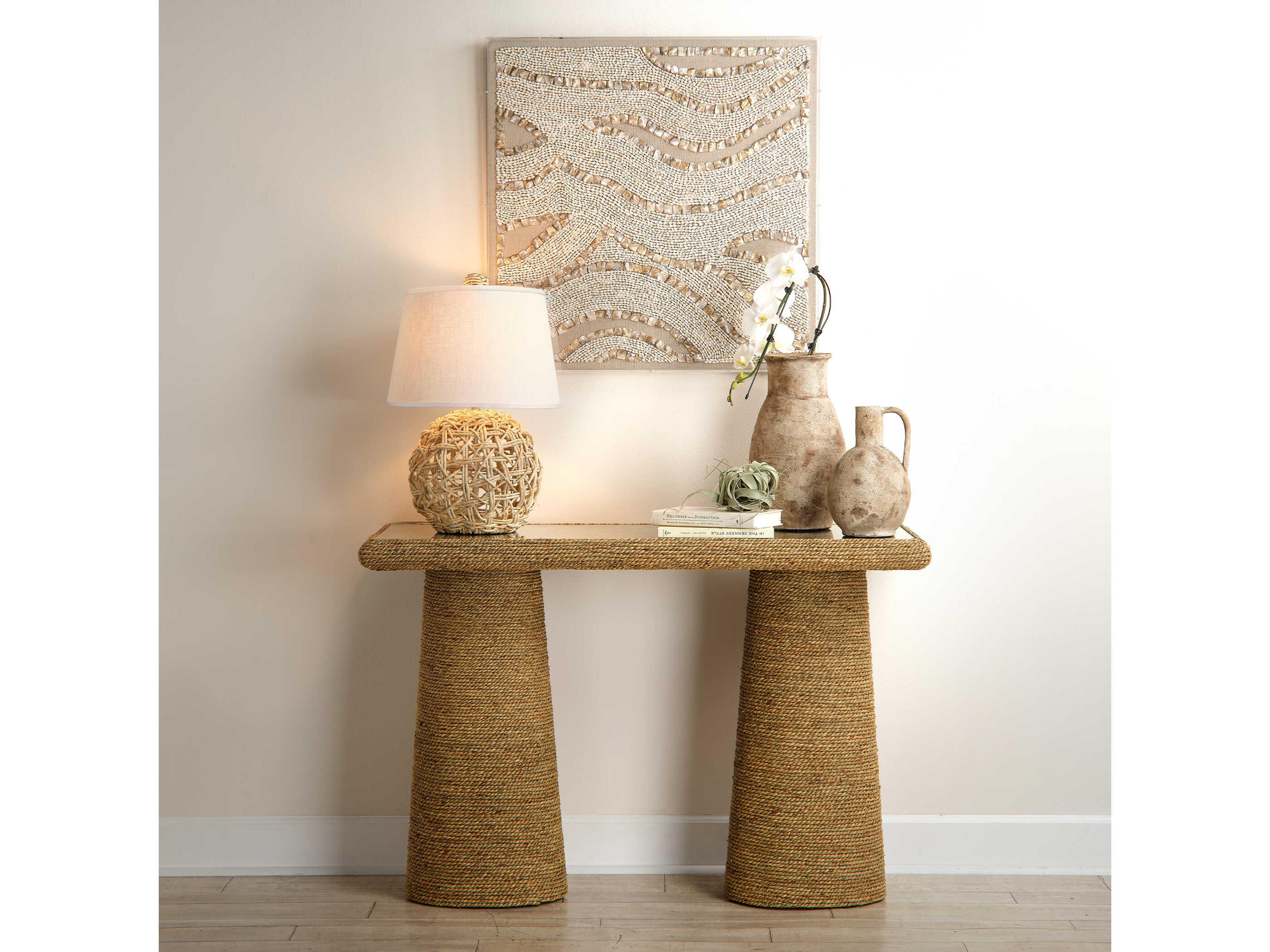 Jamie Young Natural Brown Table Lamp