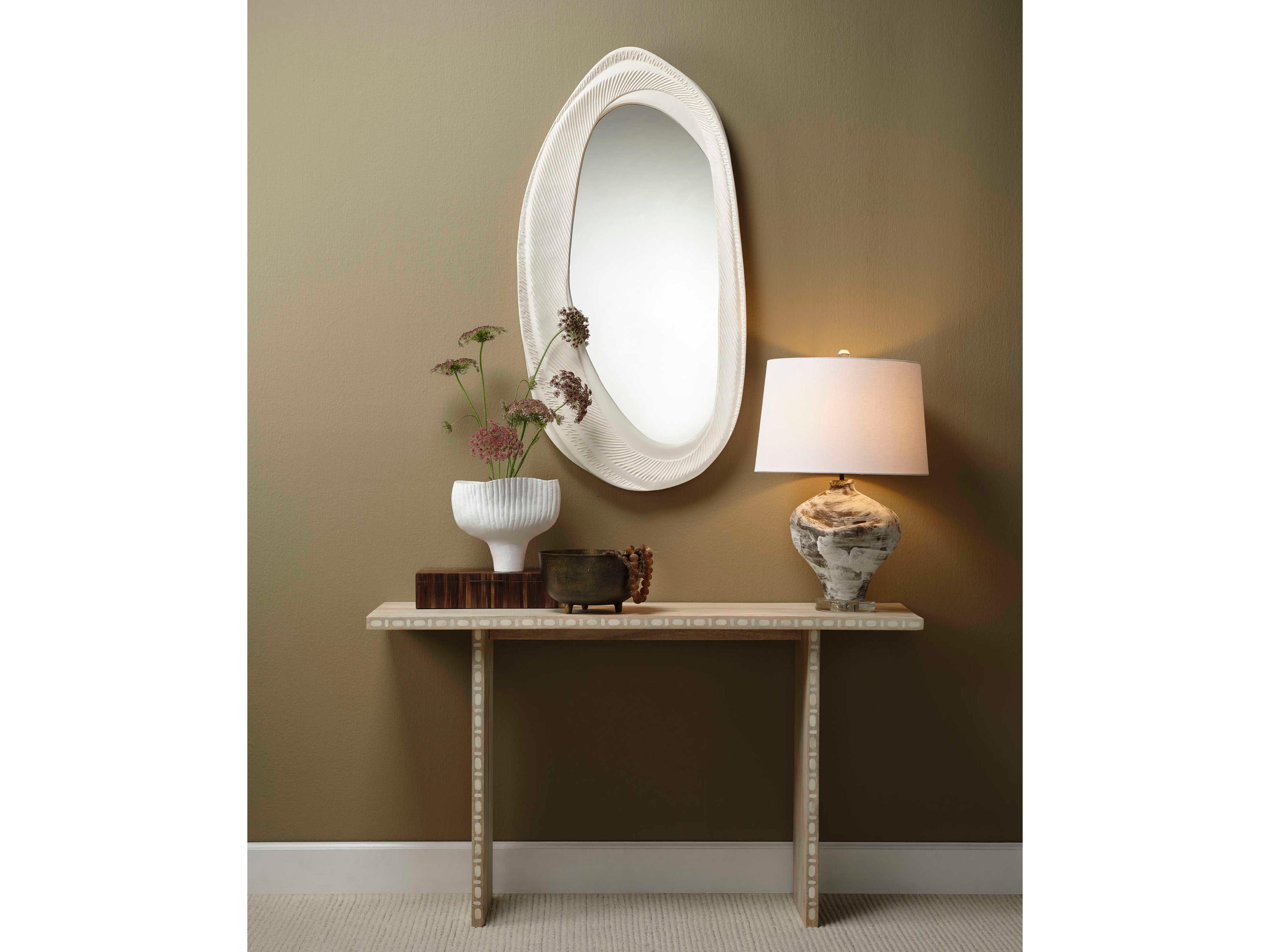 Jamie Young Maurice Cream Buffet Lamp