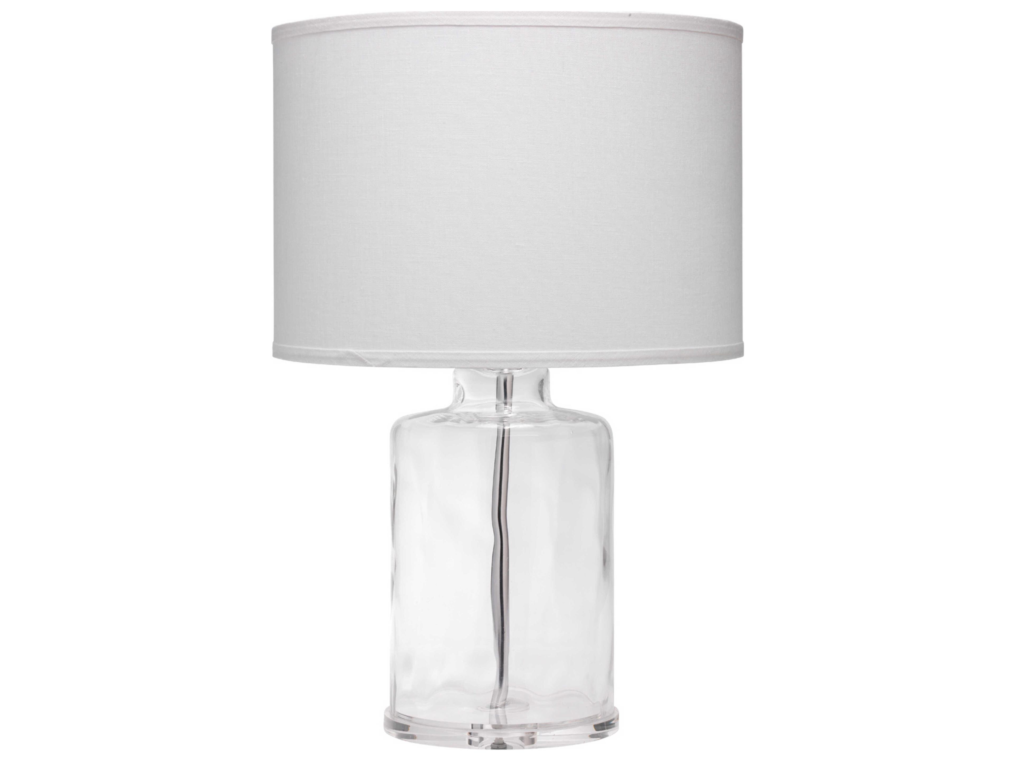 Napa Clear Glass Buffet Lamp