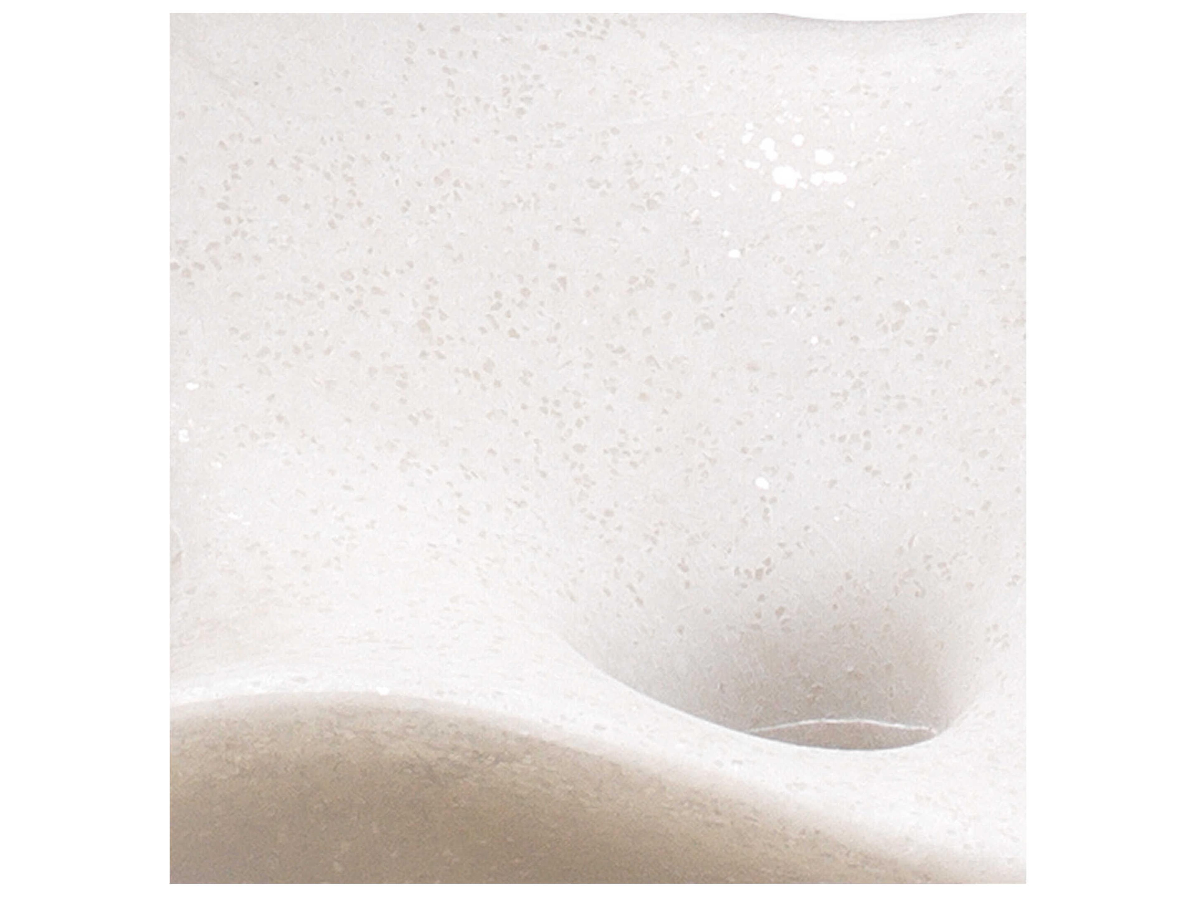 Jamie Young Obscure White Polyresin Buffet Lamp