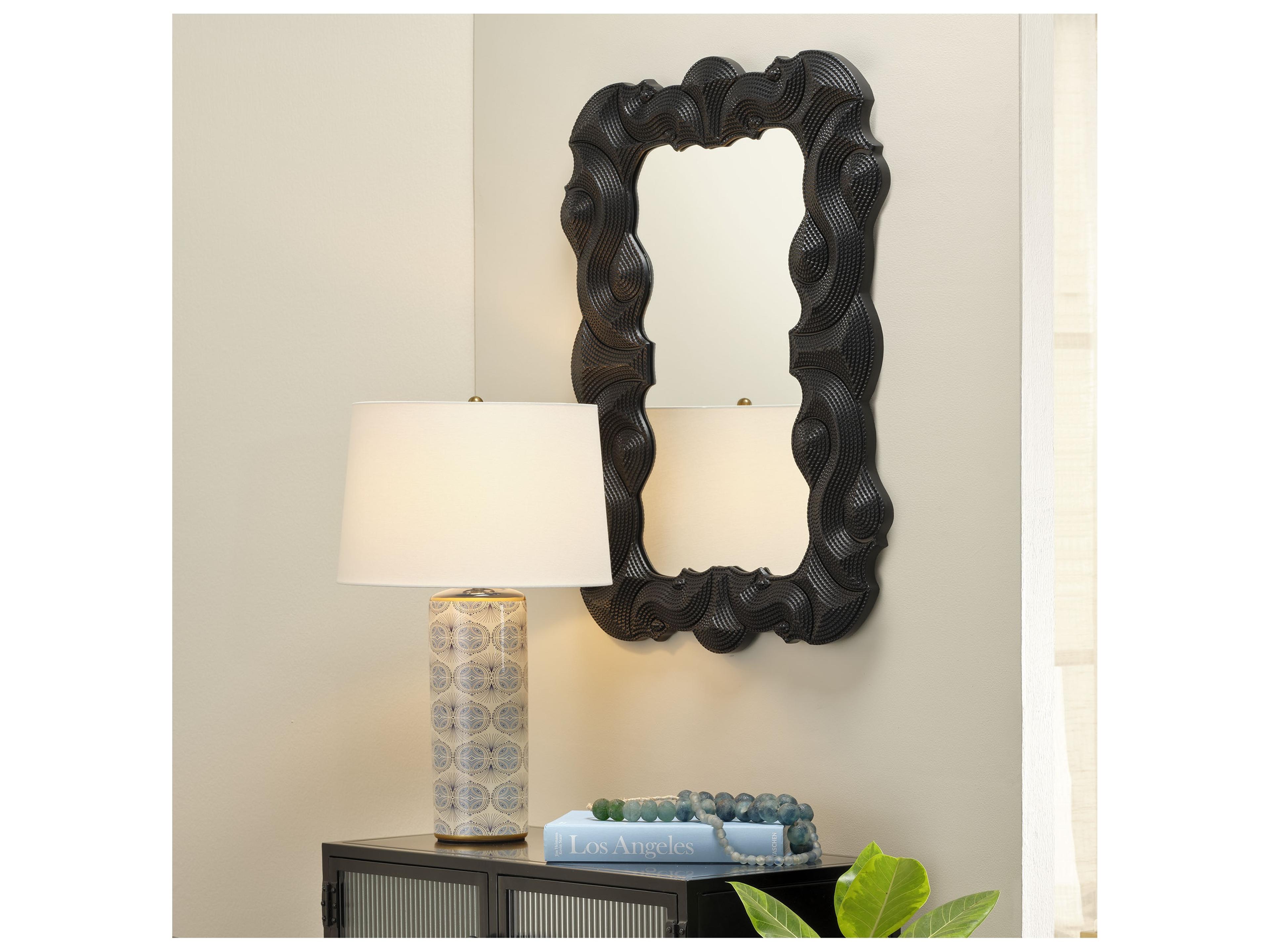 Jamie Young Orbital Blue Table Lamp