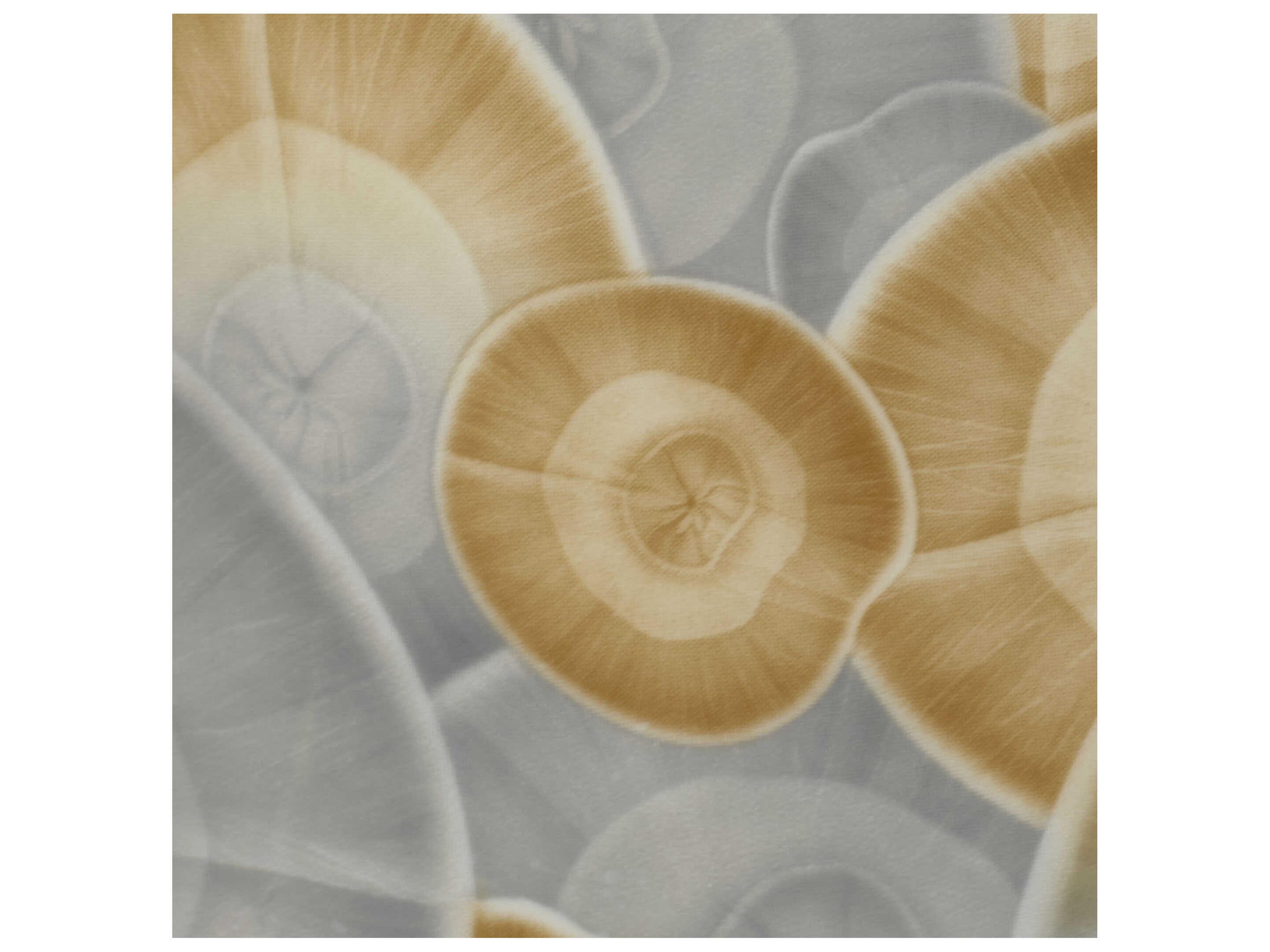 Jamie Young Serene Blue Cone Raffia Trim Buffet Lamp