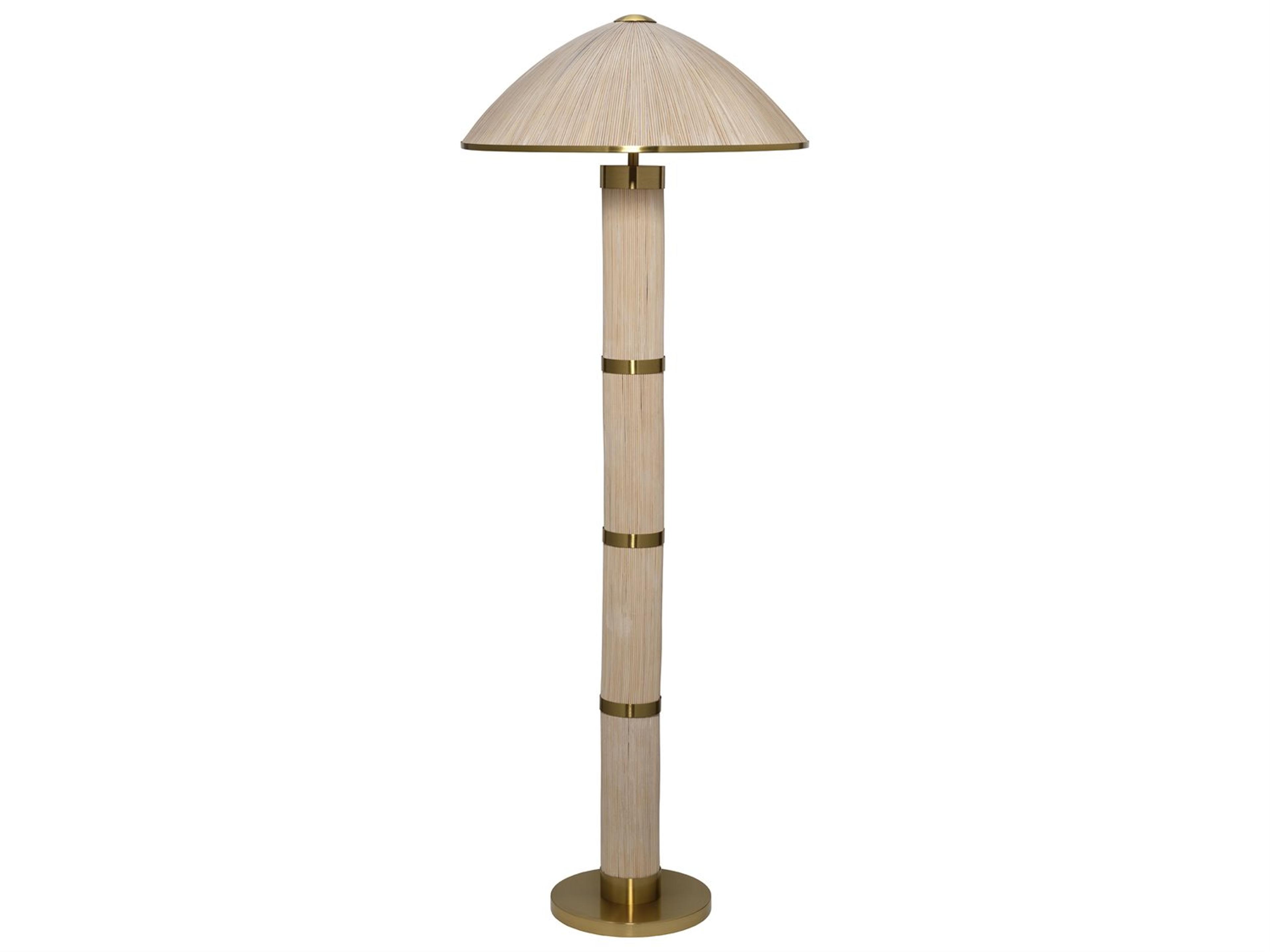 Seychelles White Floor Lamp