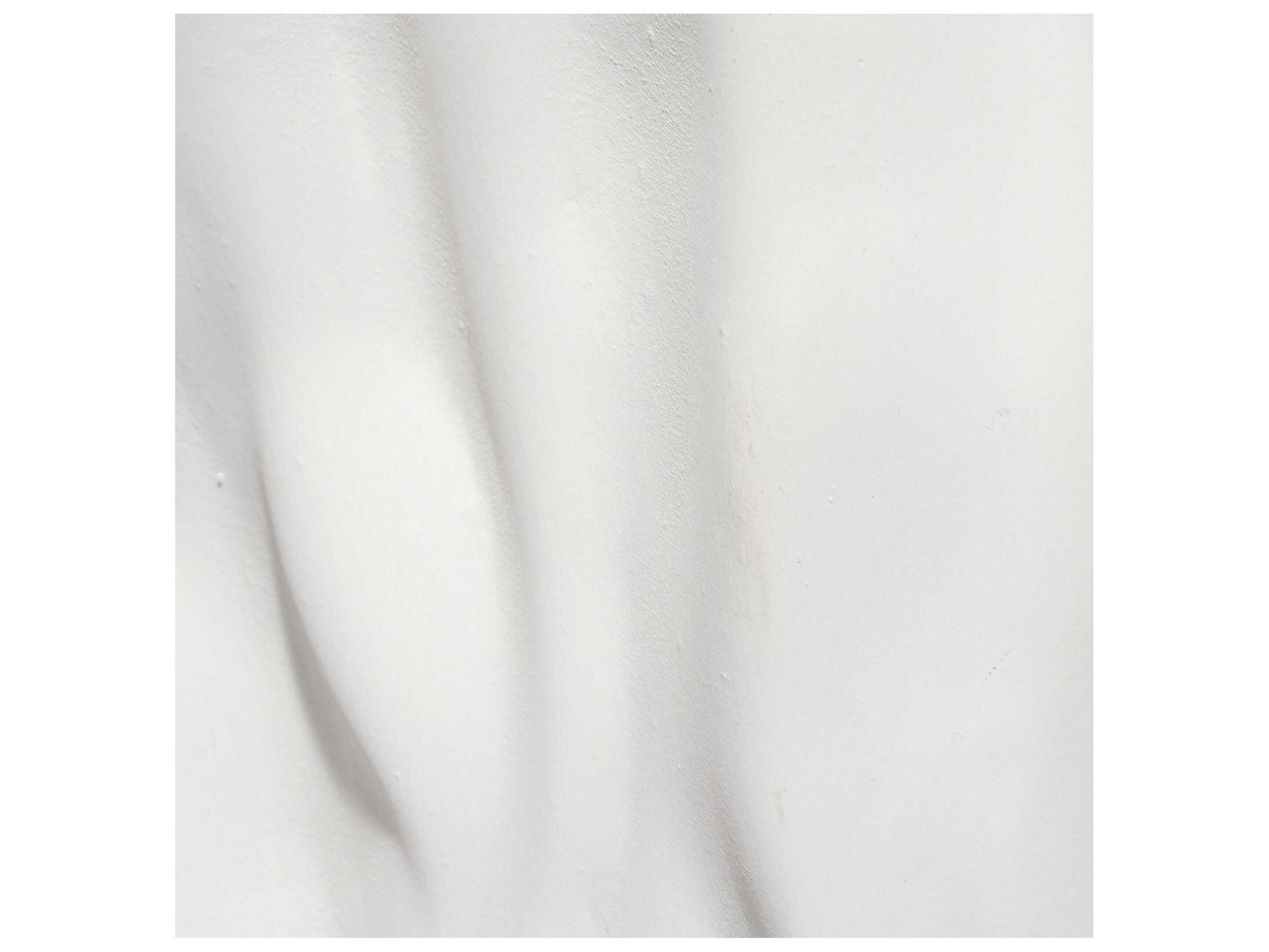 Jamie Young Sweetwood Matte White Linen Buffet Lamp