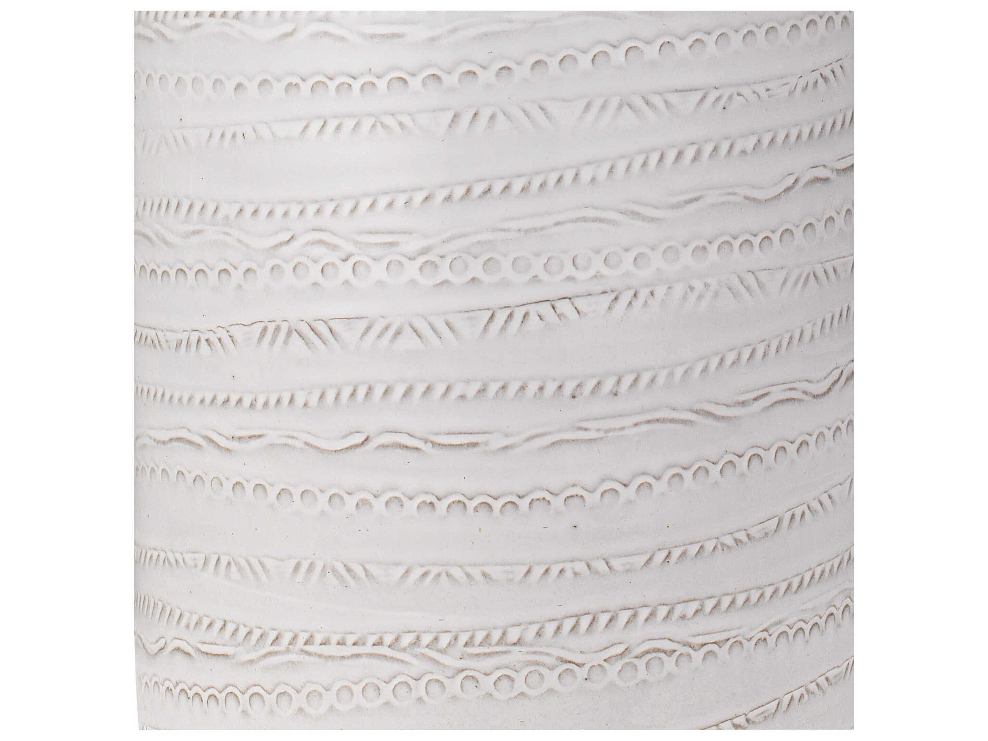 Jamie Young Trace White Buffet Lamp