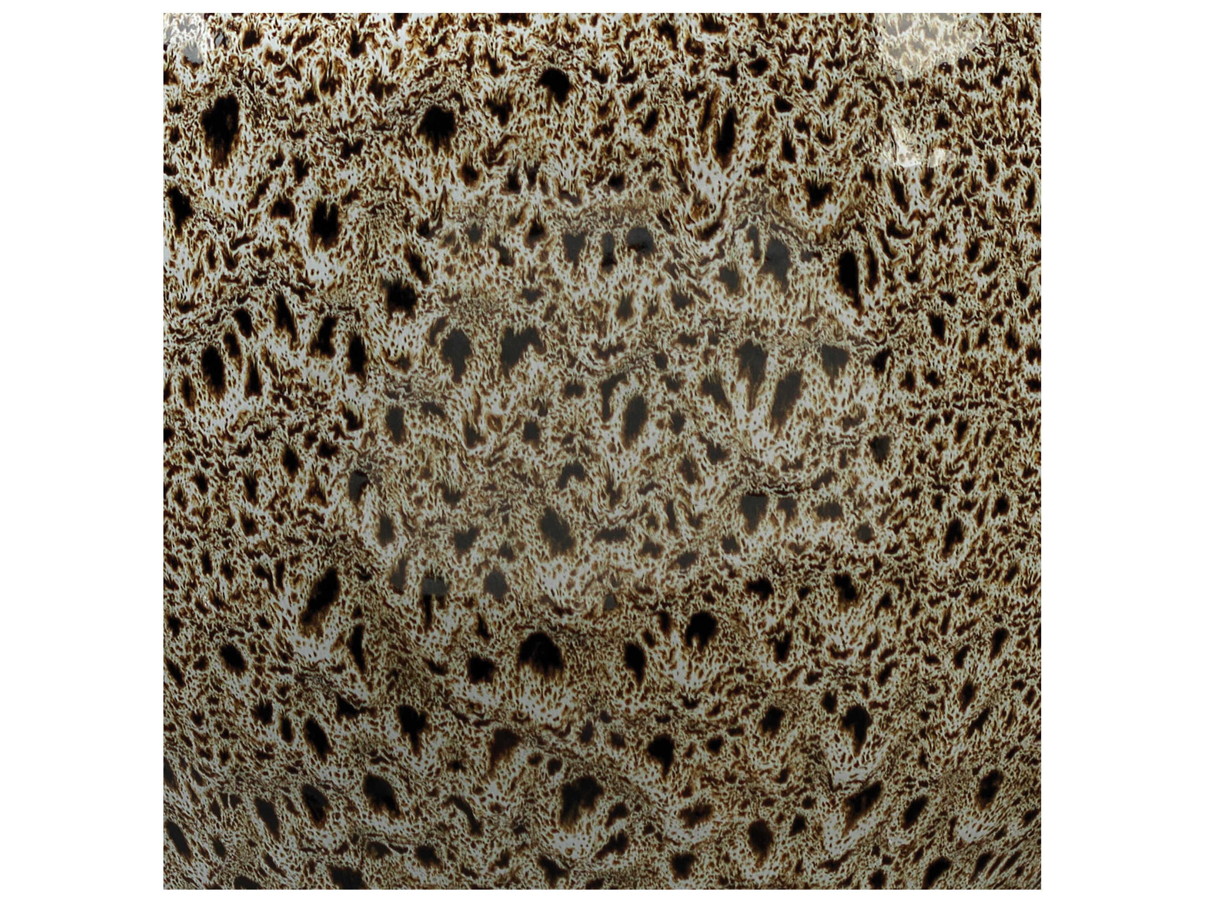 Jamie Young Brown Reactive Glaze Ceramic Table Lamp