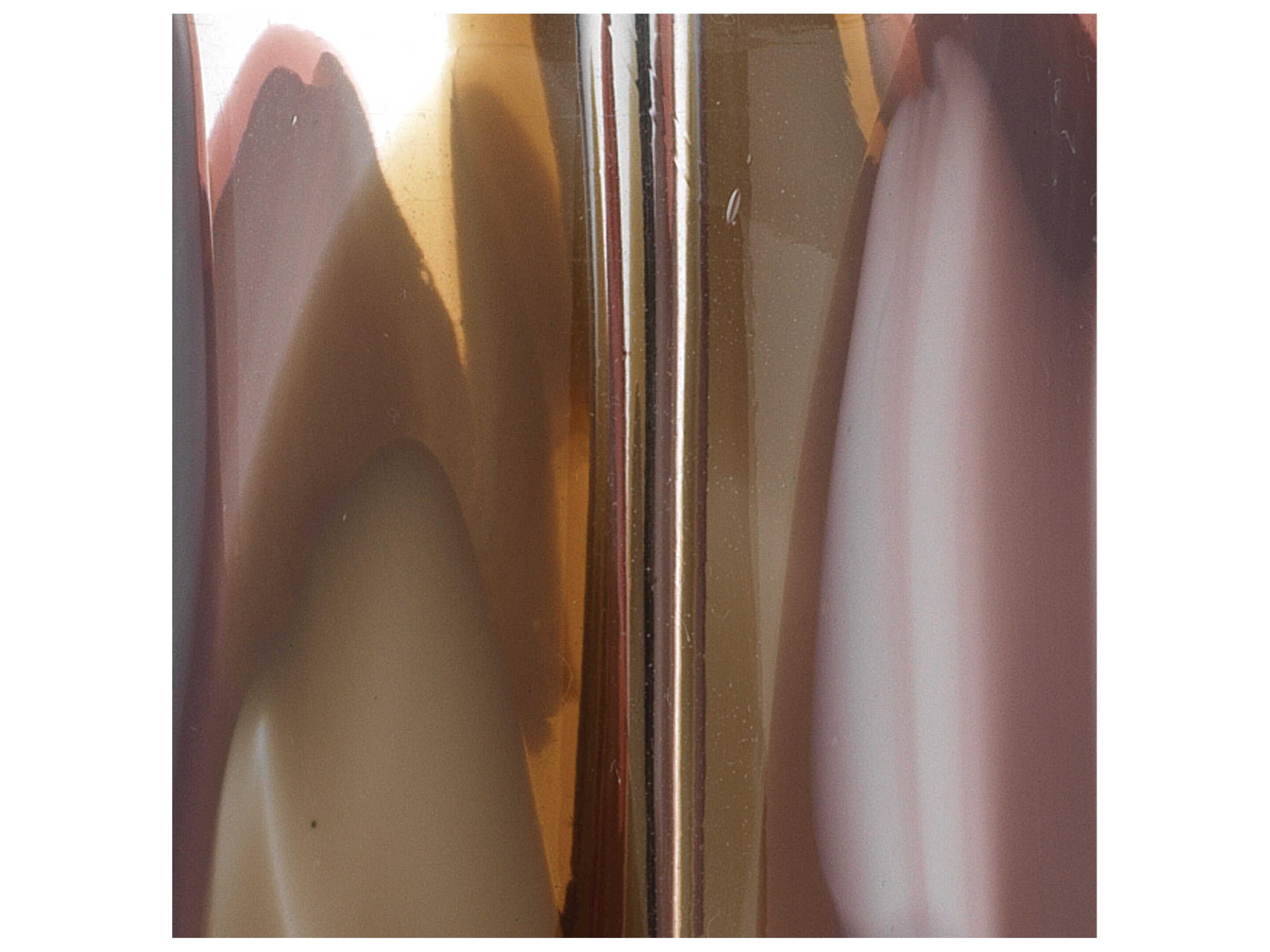 Jamie Young Watercolor Glass Plum Purple Buffet Lamp