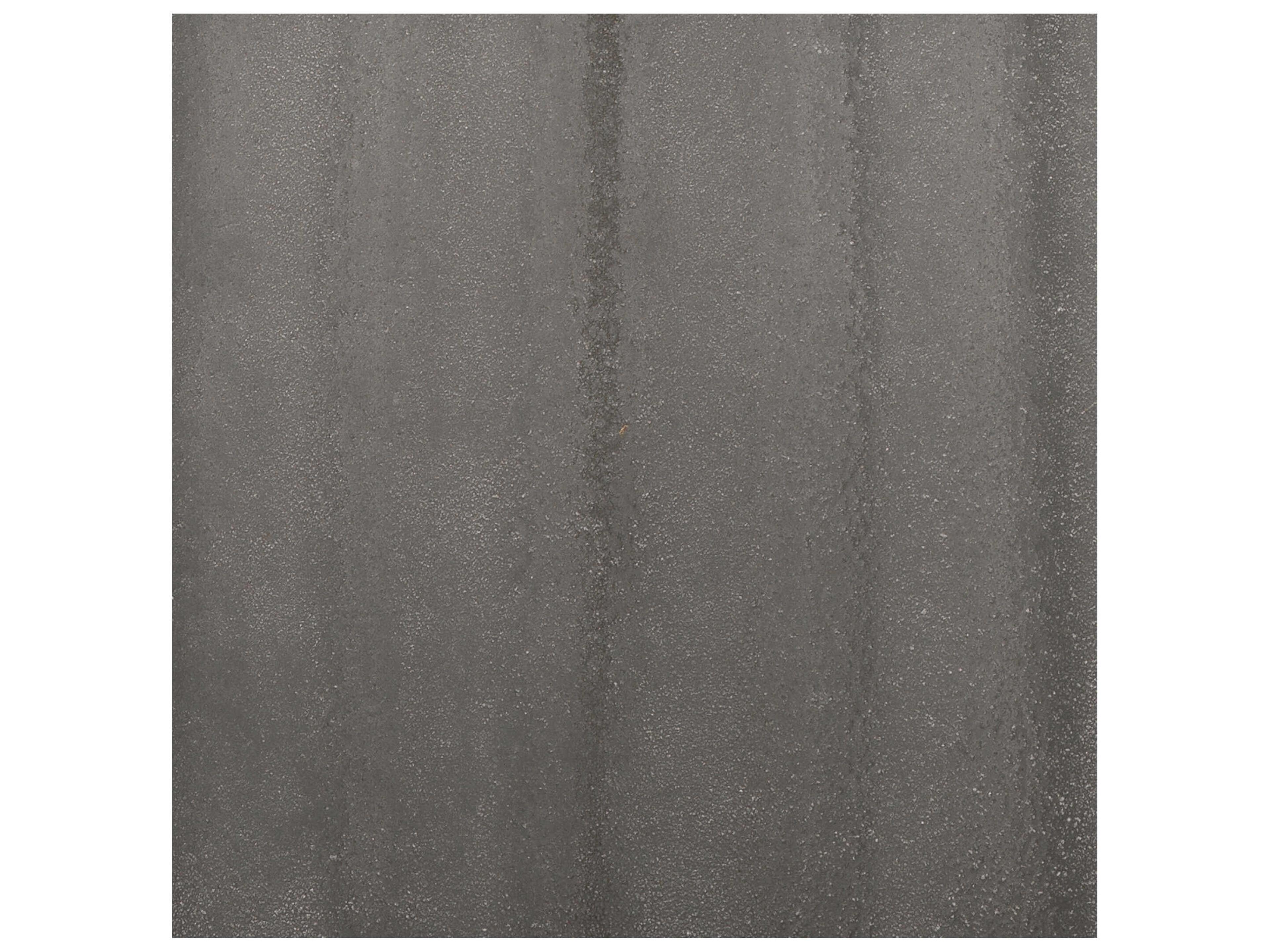 Jamie Young Frosted Glass Grey Linen Cream Drum Buffet Lamp