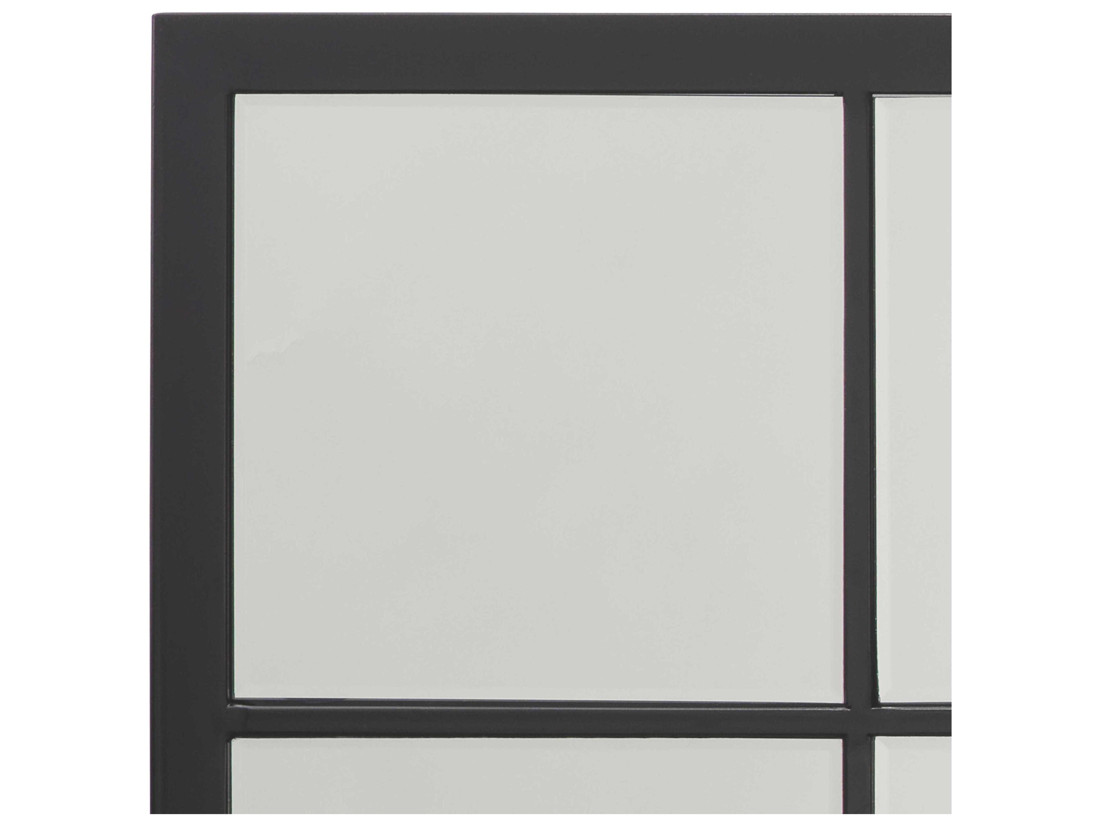 Jamie Young Tribecca Black Rectangular Wall Mirror