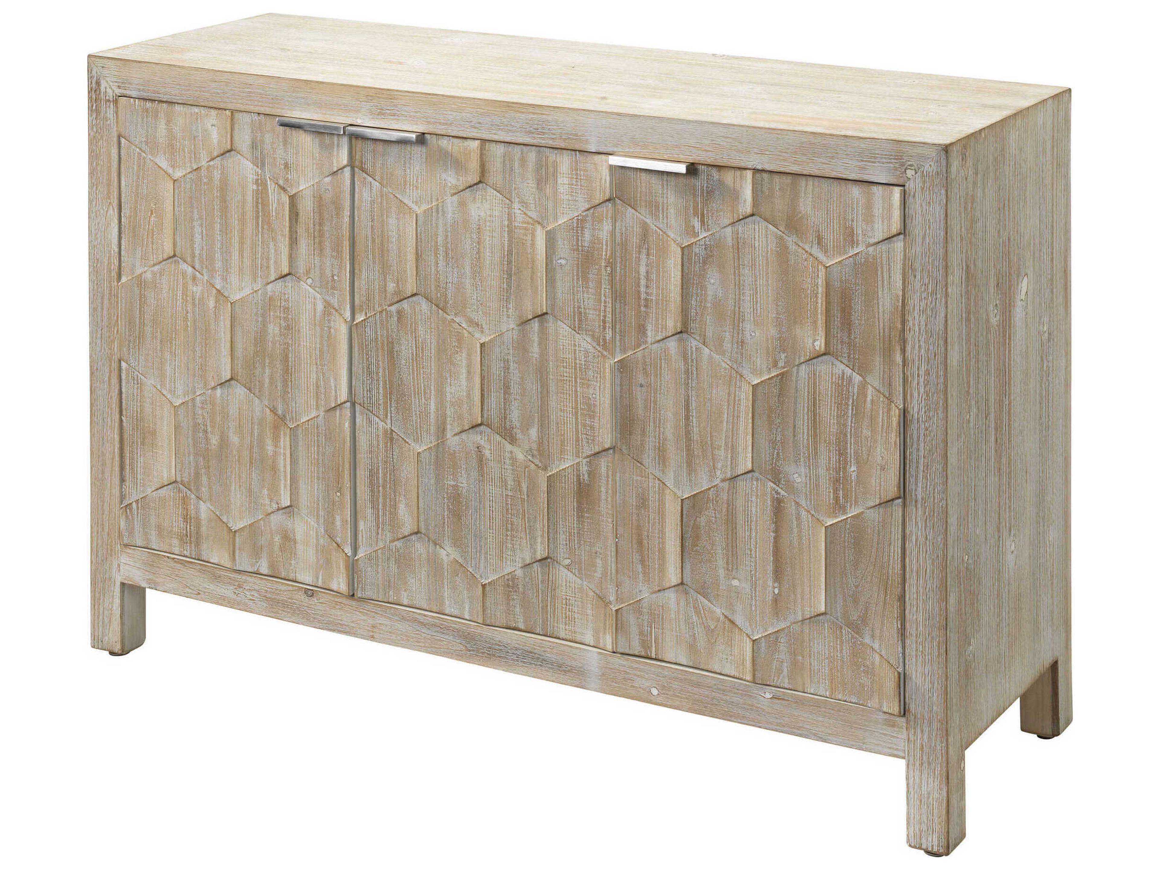 Juniper 47" Solid Wood Grey Sideboard