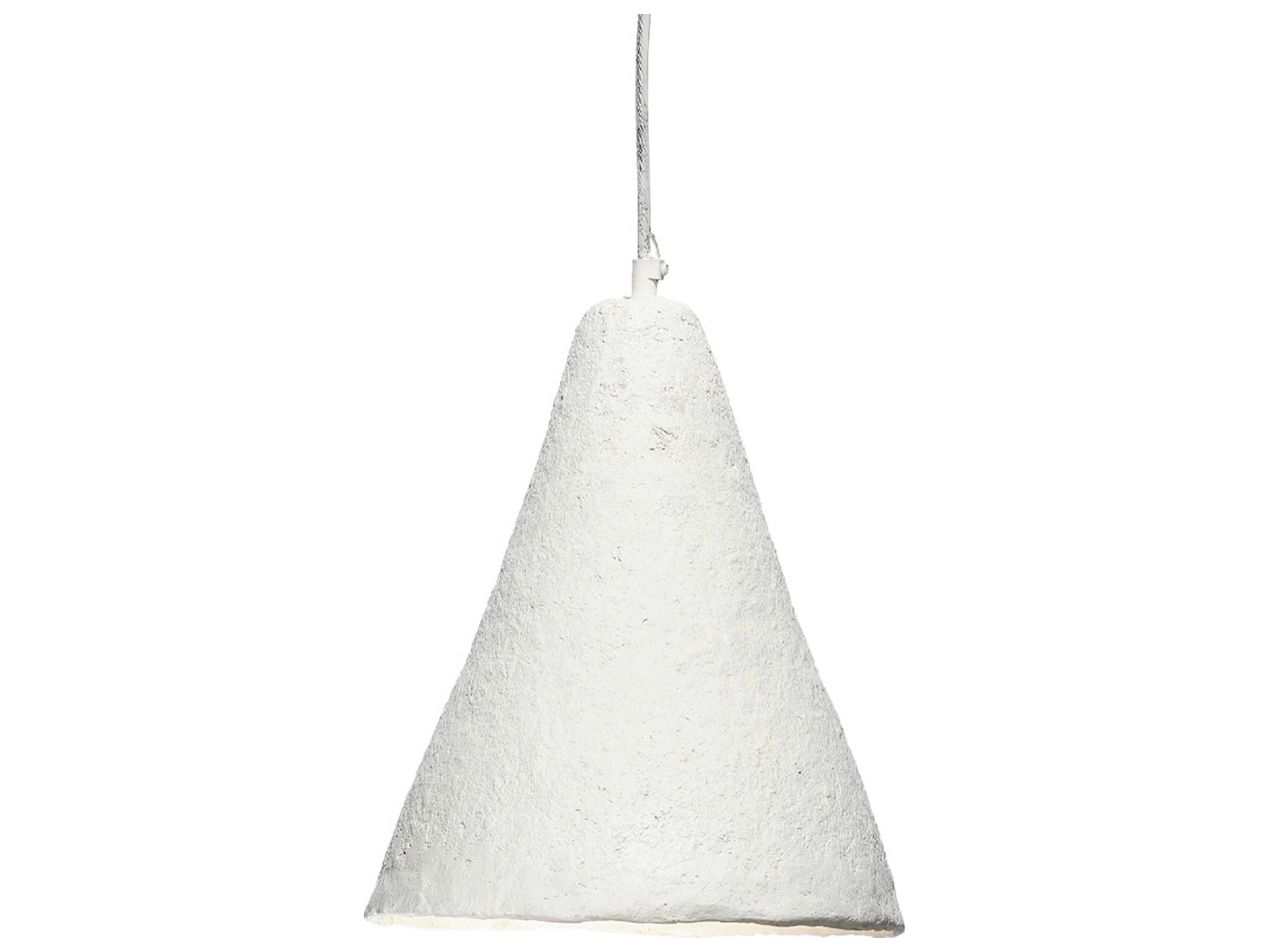 Jamie Young Folio 1-Light Off White Mini Pendant