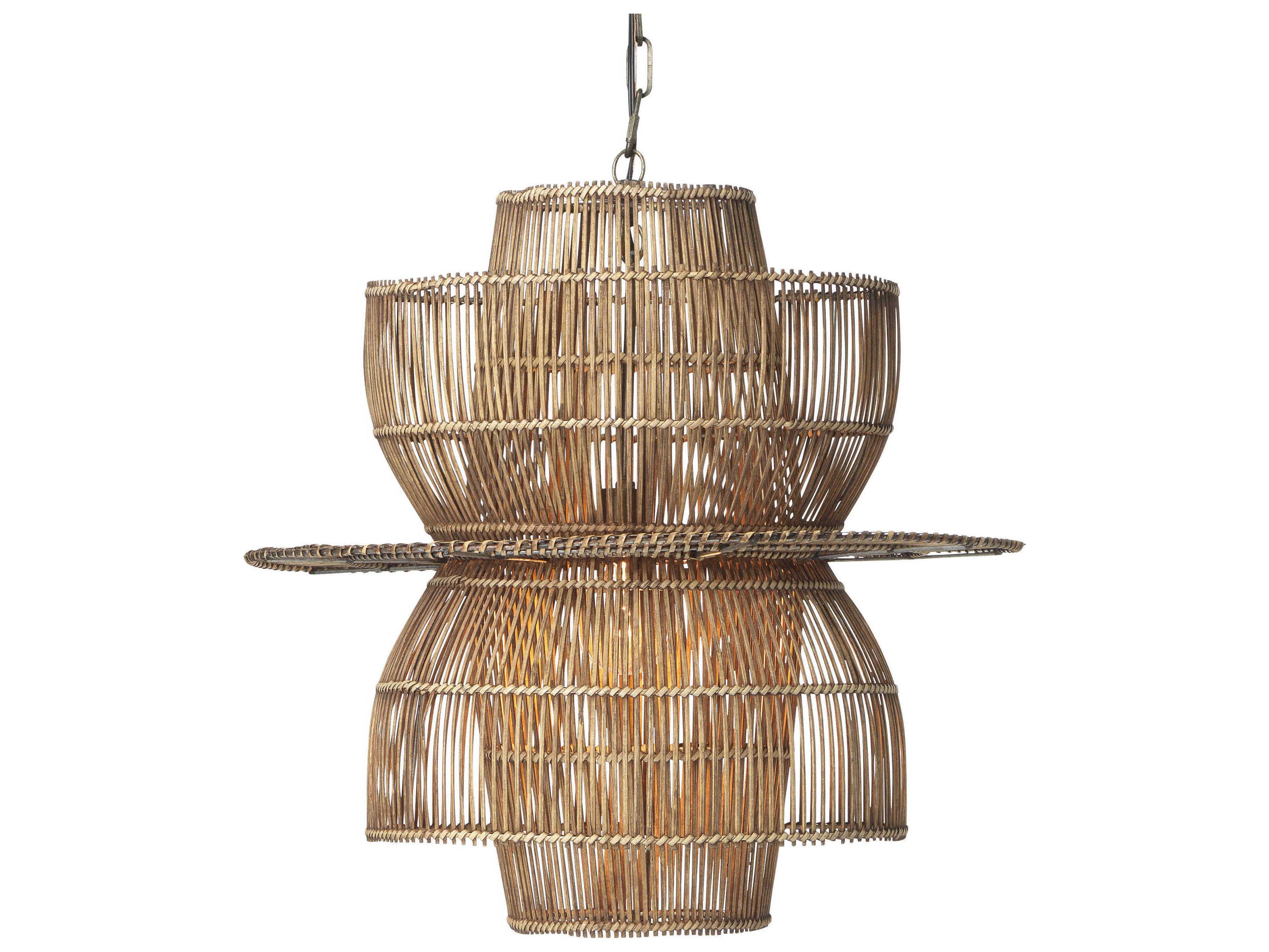 Jamie Young Nazas 1-Light Natural Brown Pendant