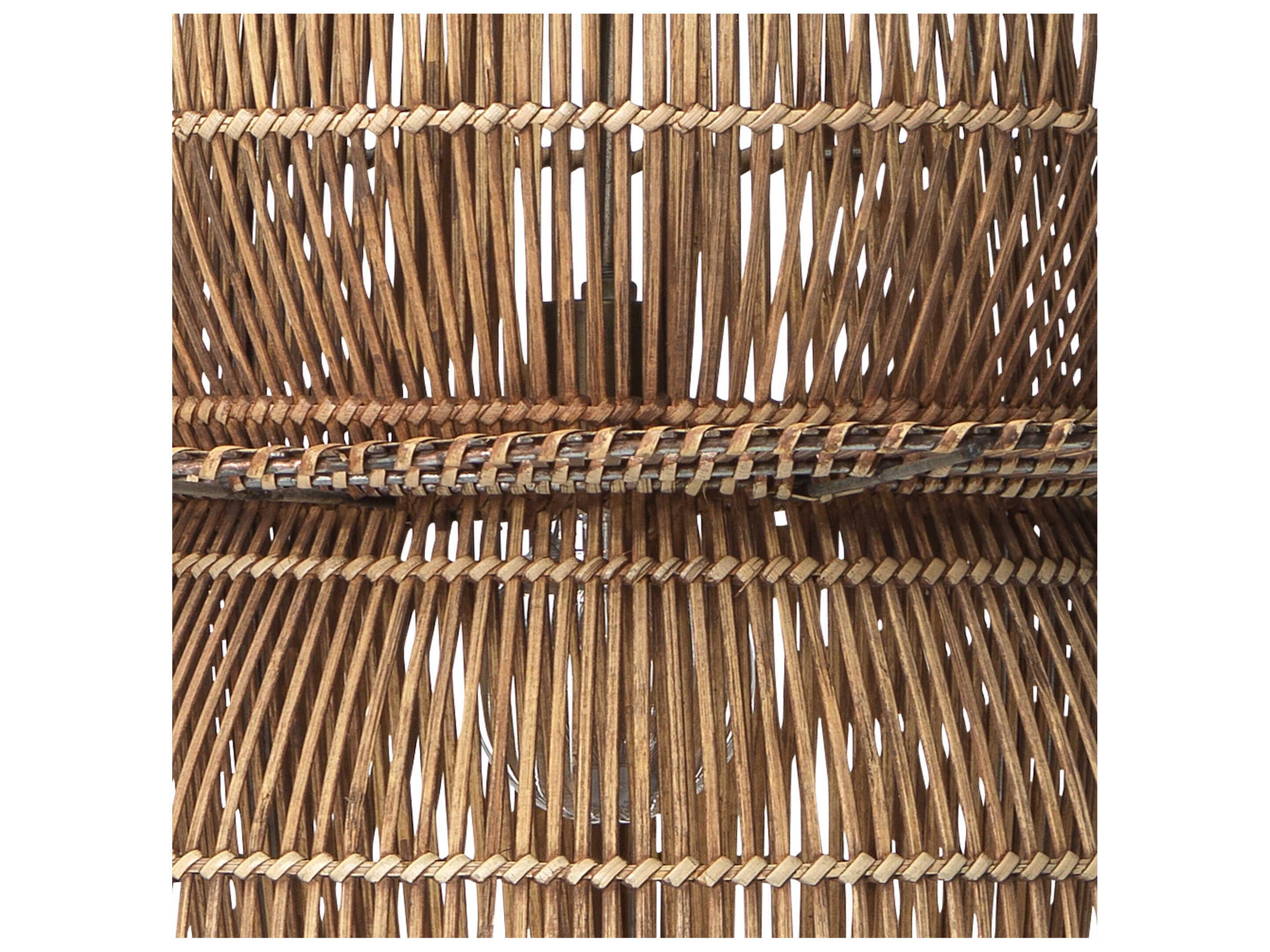 Jamie Young Nazas 1-Light Natural Brown Pendant