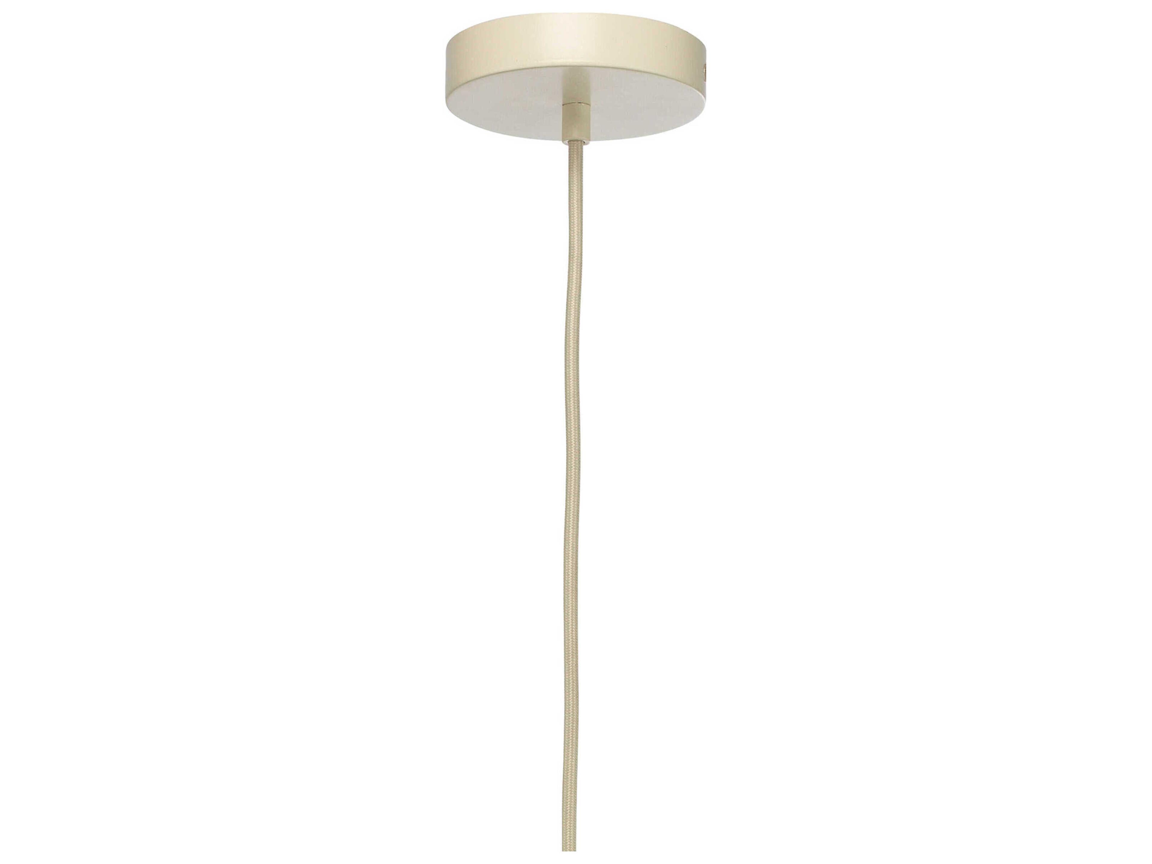 Jamie Young Whisper 1-Light Cream Brown Pendant