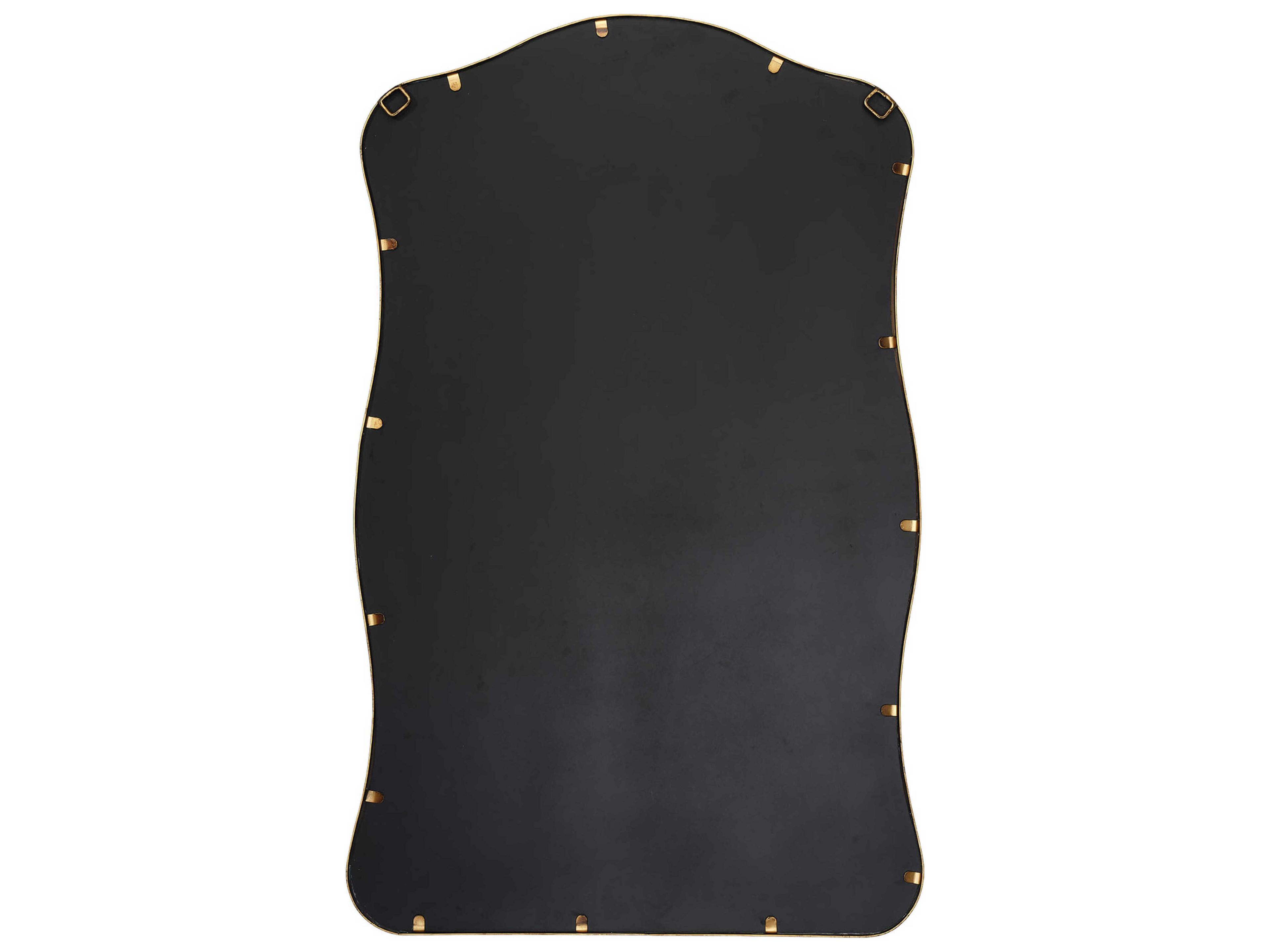 Jamie Young Aurora Antique Brass Wall Mirror