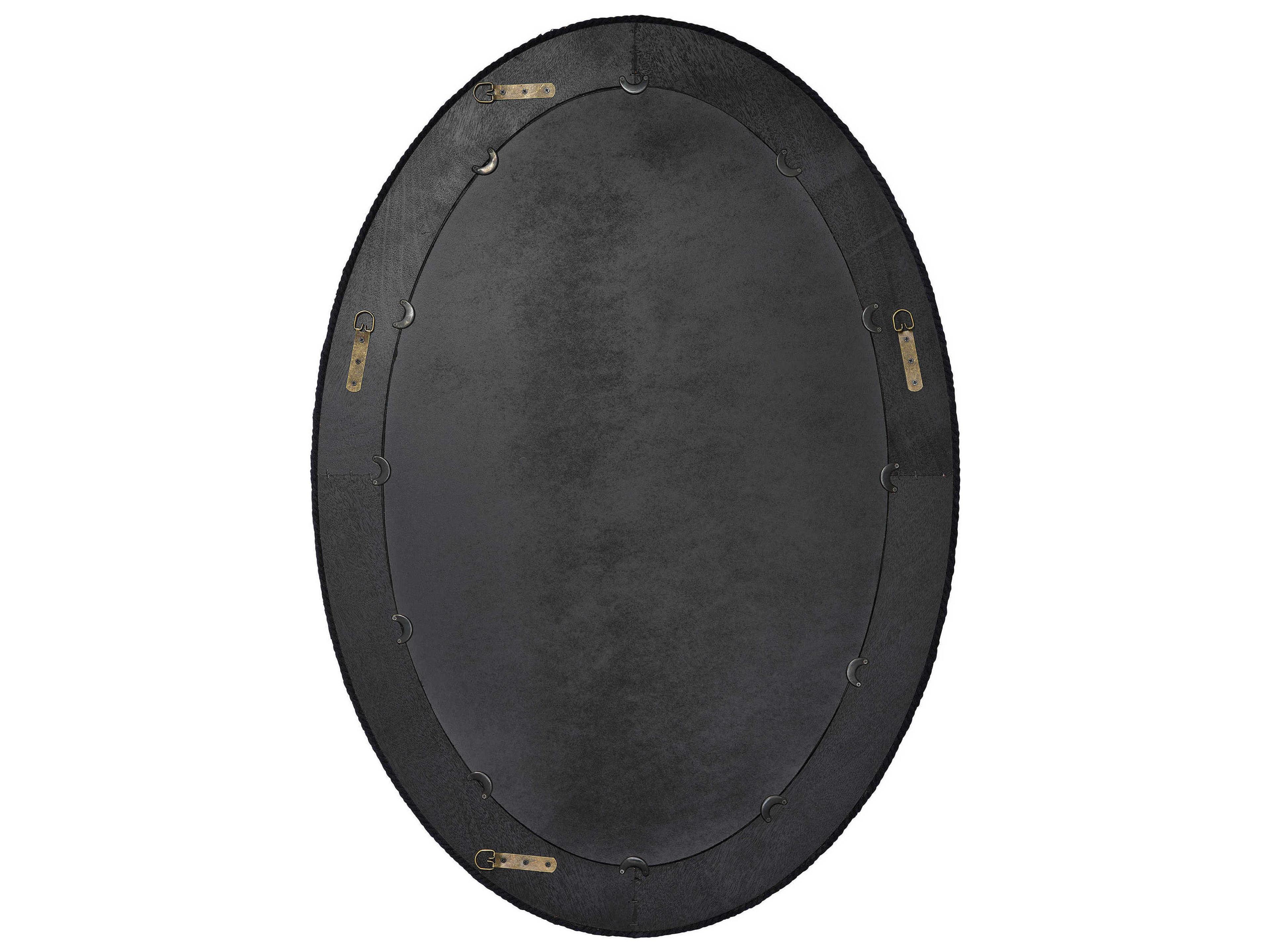 Jamie Young Club Indigo Oval Wall Mirror