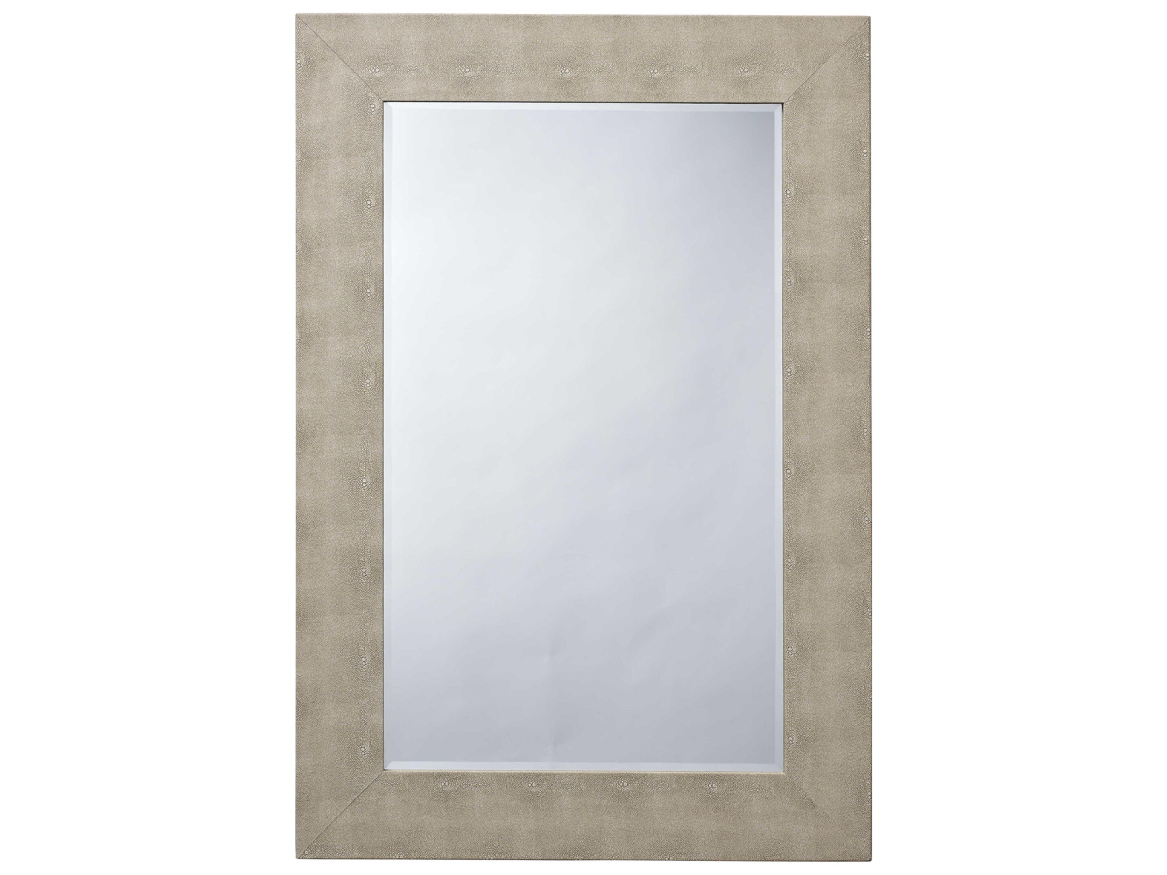 Jamie Young Structure Ivory Rectangular Wall Mirror