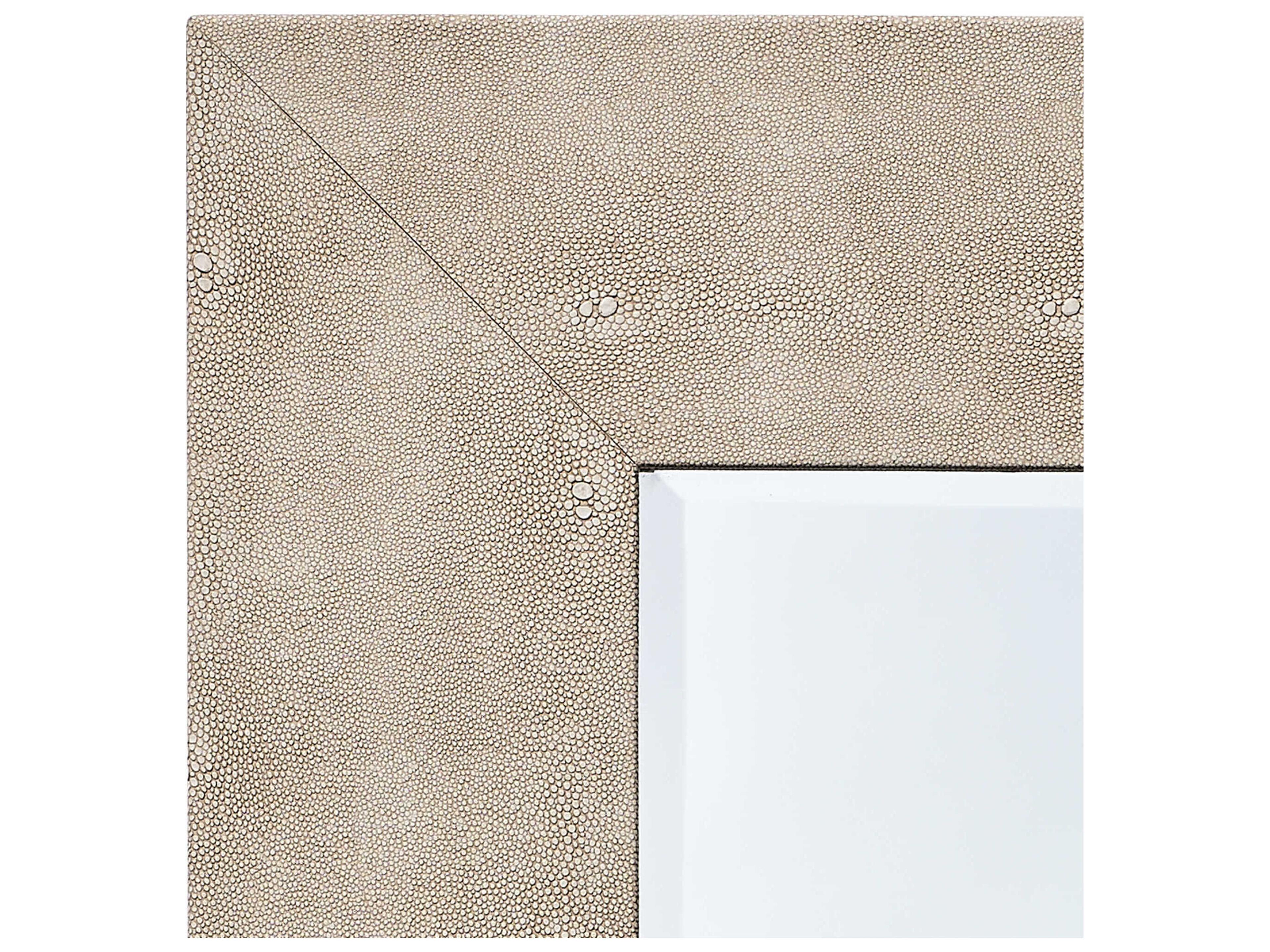 Jamie Young Structure Ivory Rectangular Wall Mirror