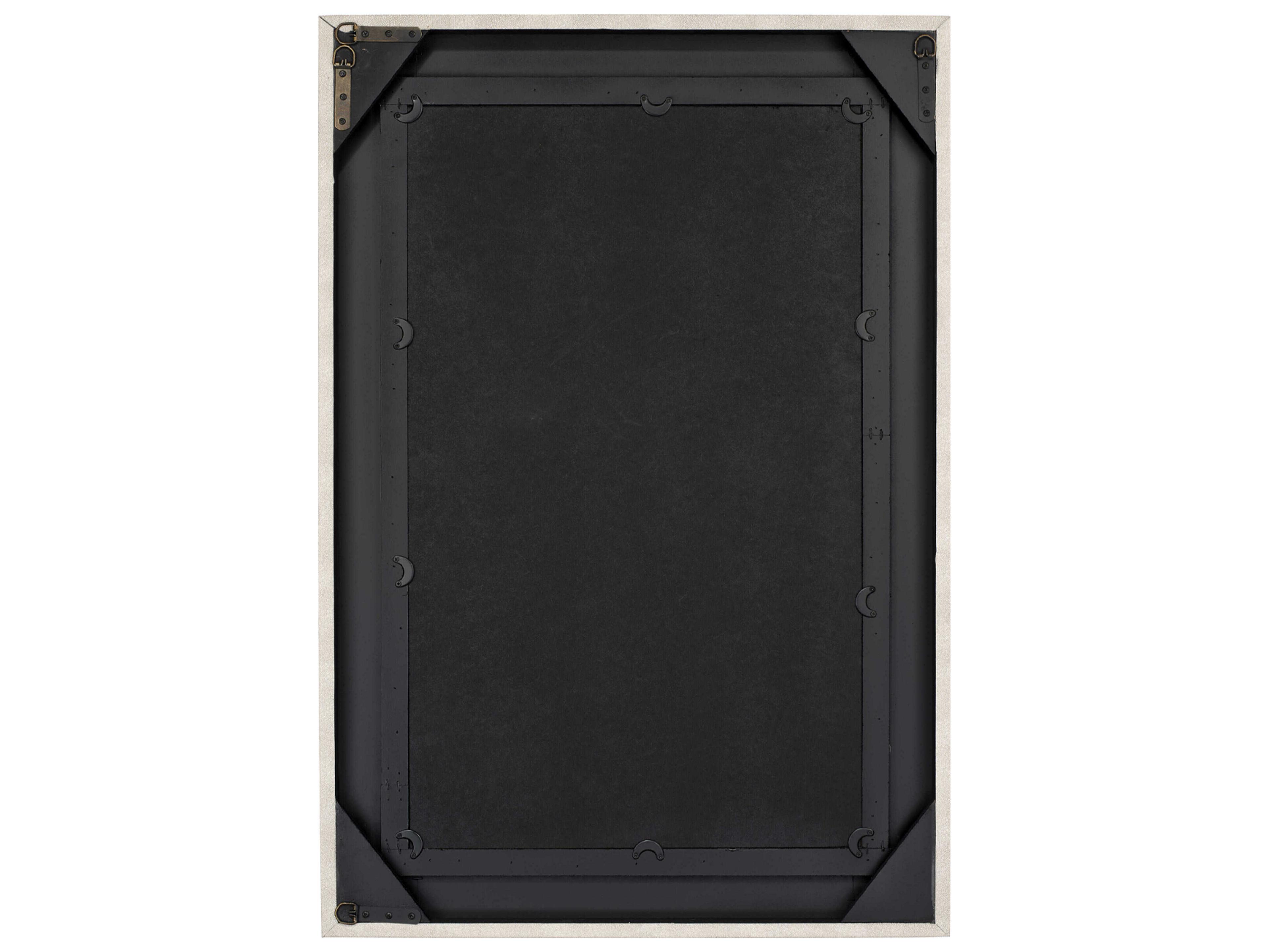 Jamie Young Structure Ivory Rectangular Wall Mirror