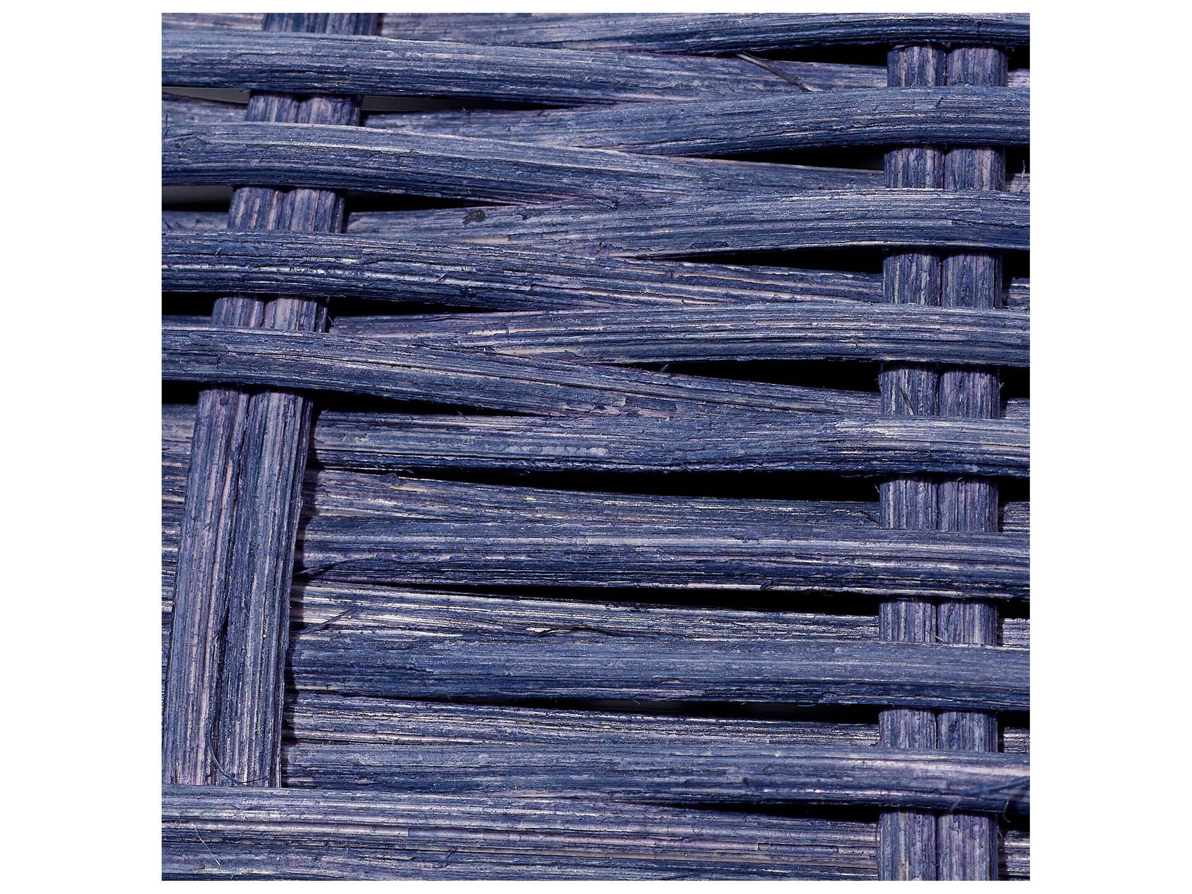 Jamie Young Cape Indigo Blue Linen White Cone Table Lamp