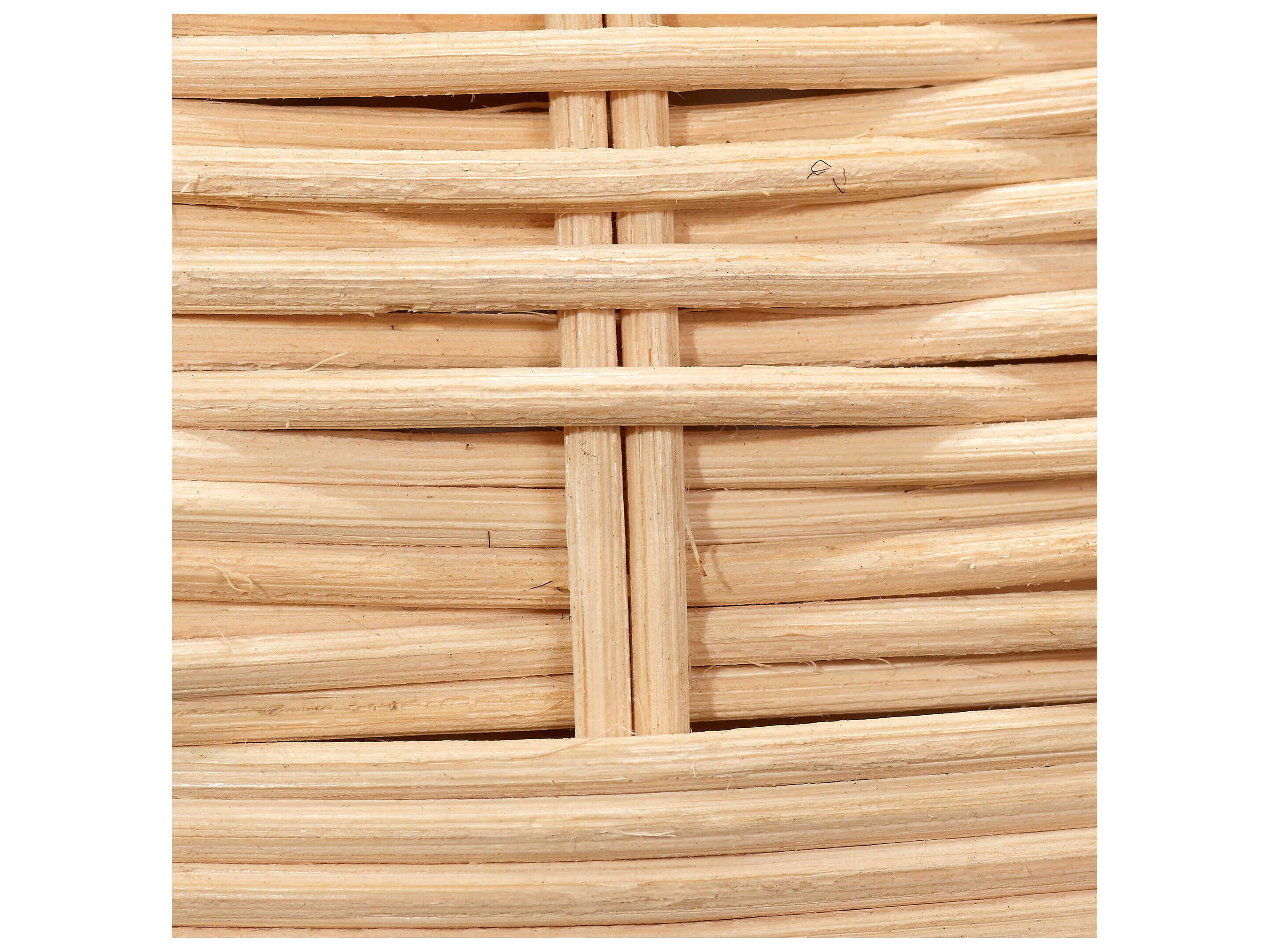 Jamie Young Cape Natural Linen White Cone Brown Table Lamp