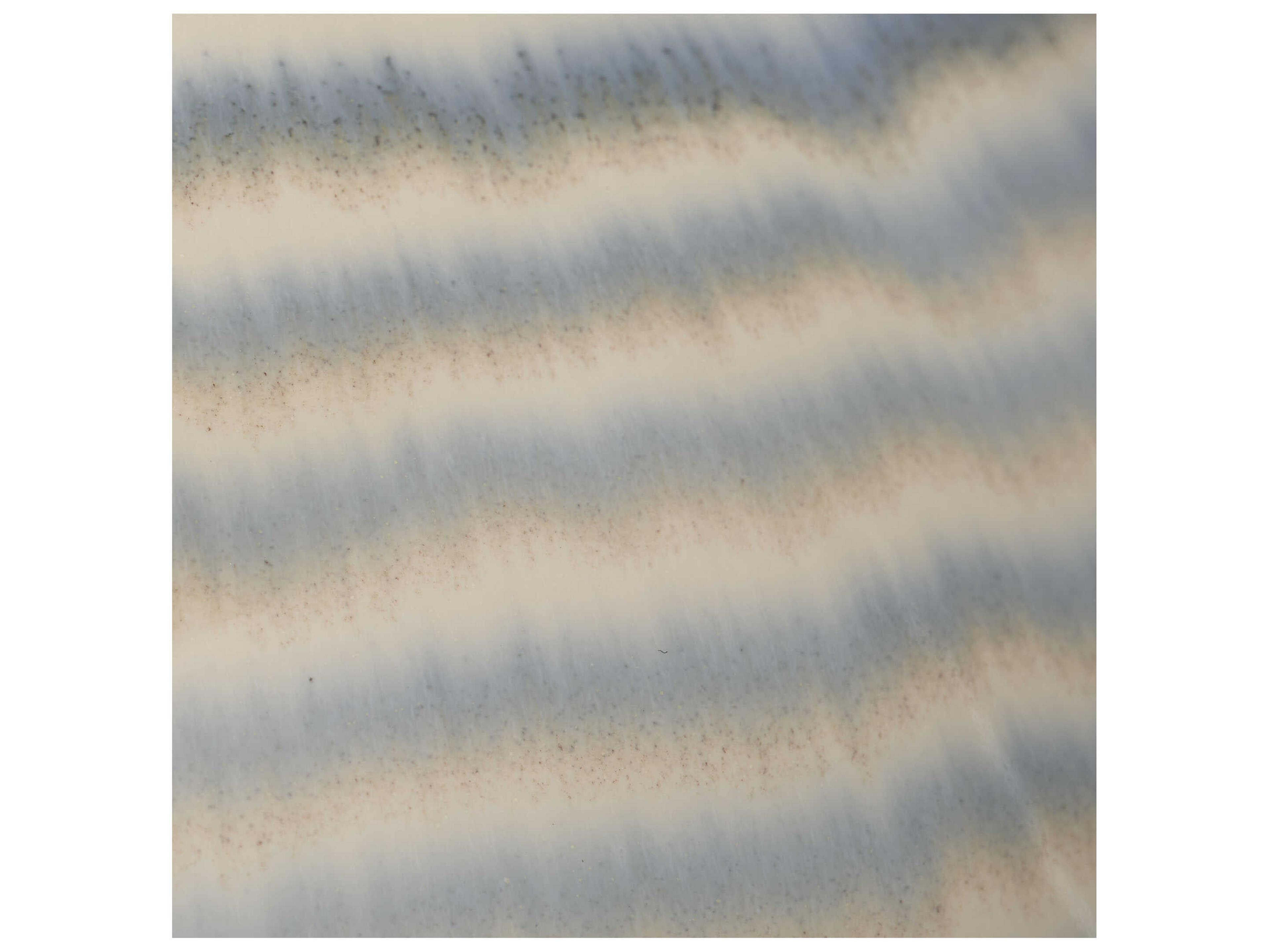 Jamie Young Droplet Striped Blue White Cream Linen Buffet Lamp