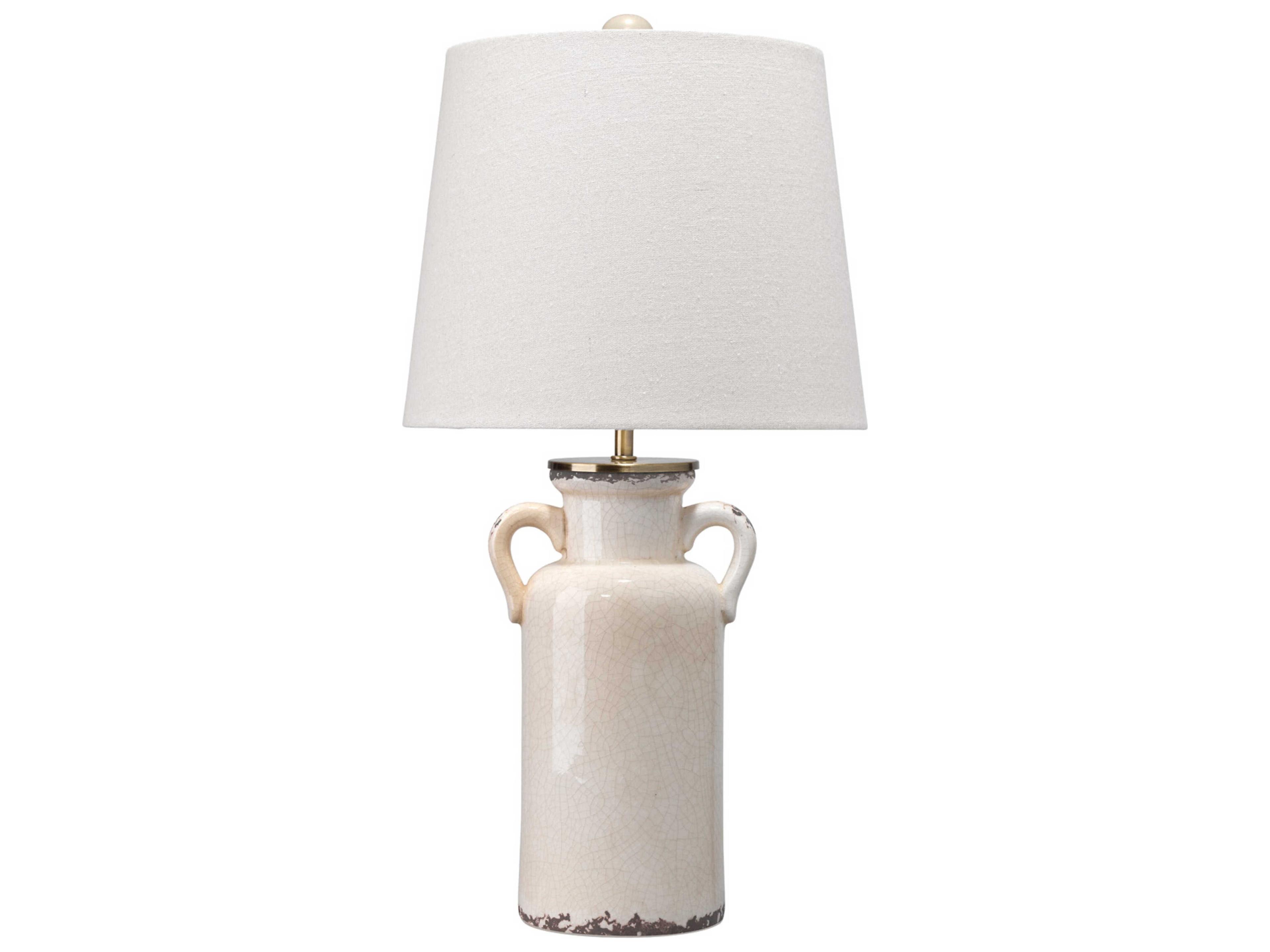 Piper Cream Off White Table Lamp