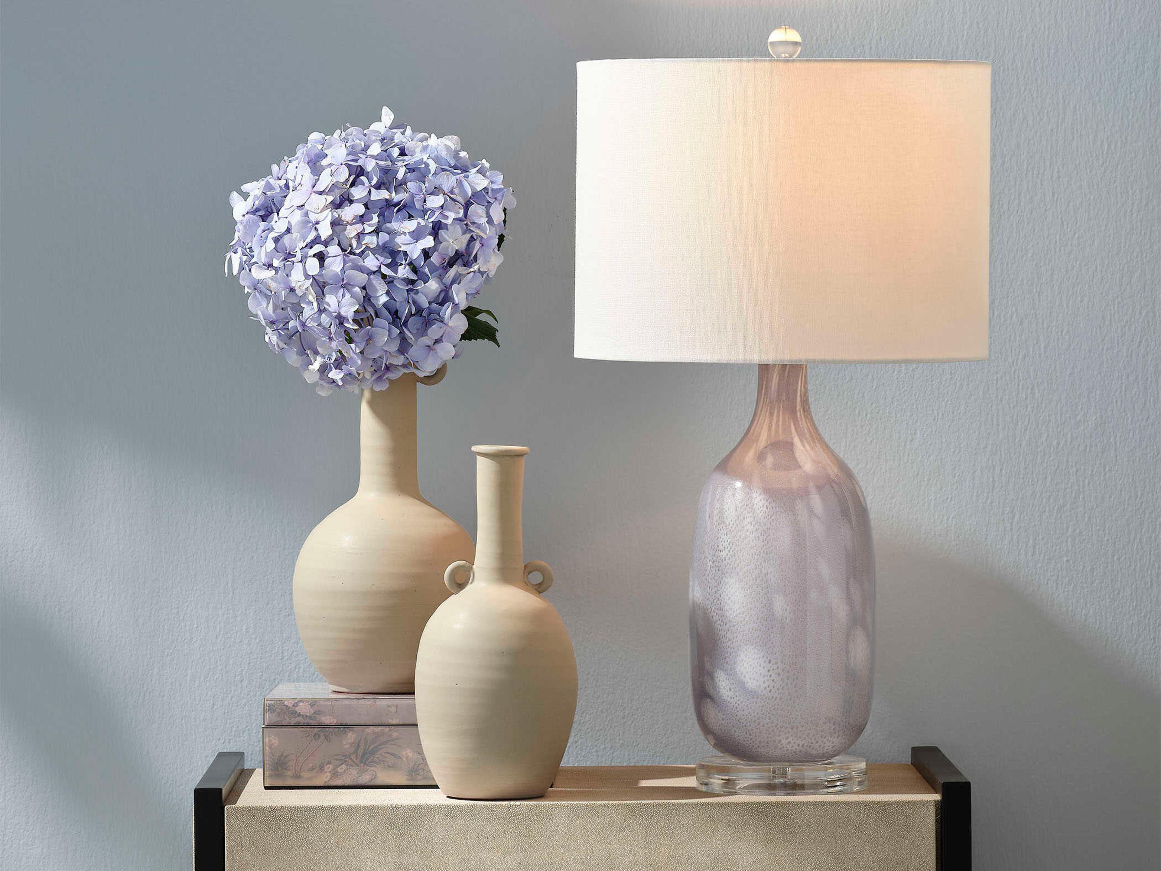 Jamie Young Maya Lavender Purple Buffet Lamp