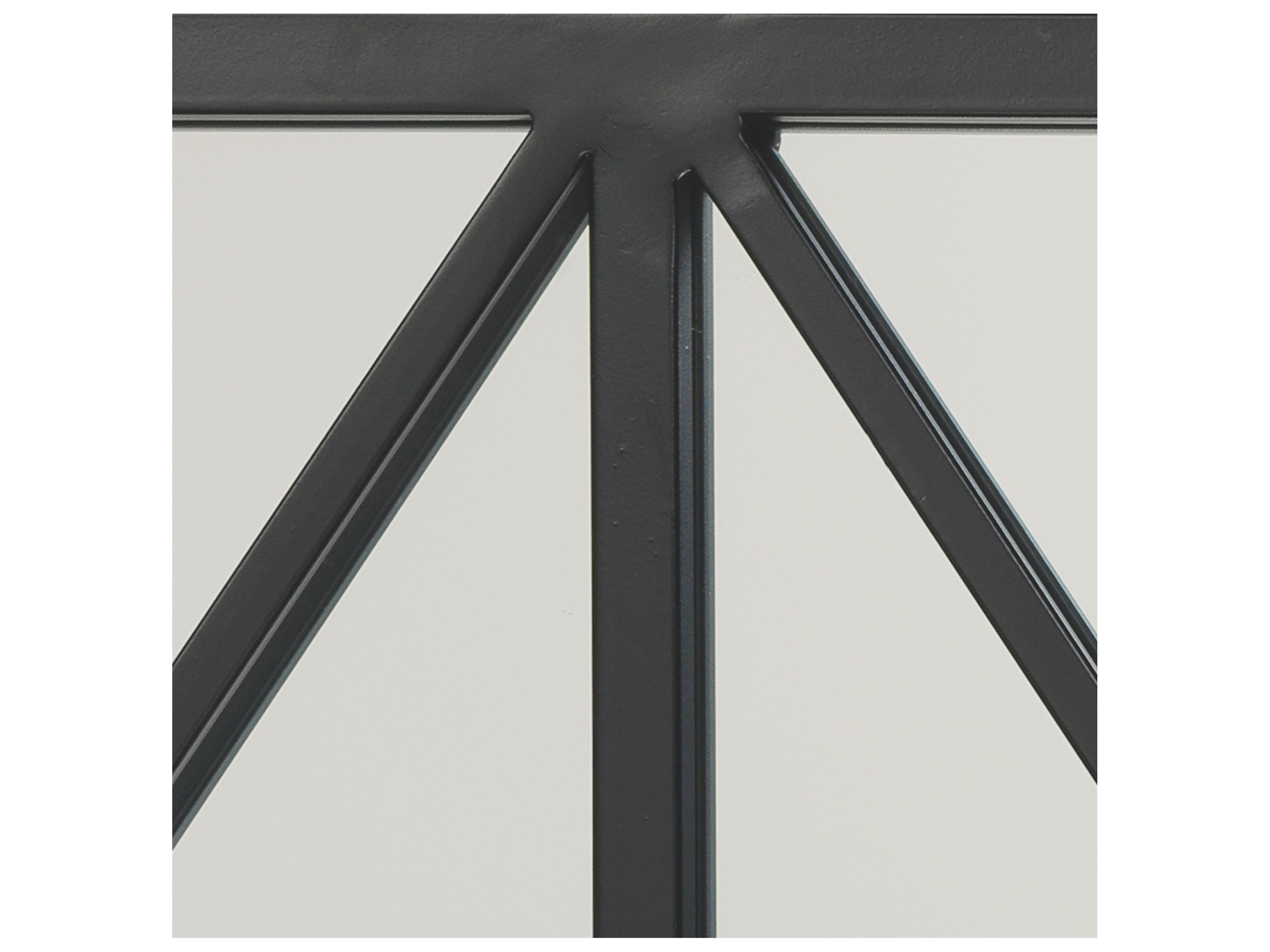 Jamie Young Xyla Black Rectangular Wall Mirror