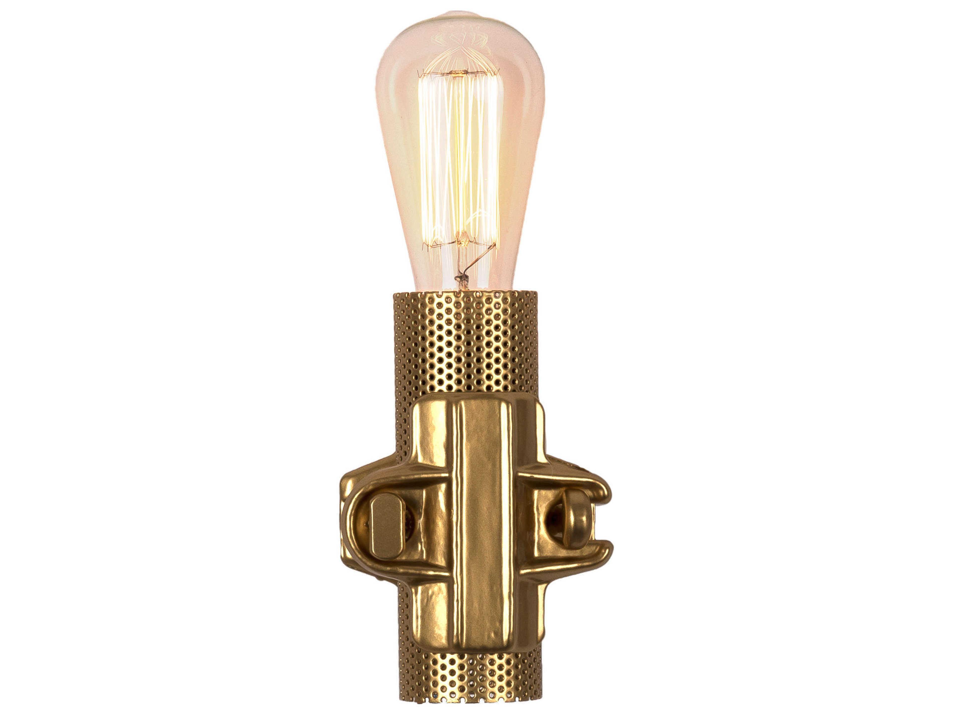 Nando 1-Light Gold Wall Sconce