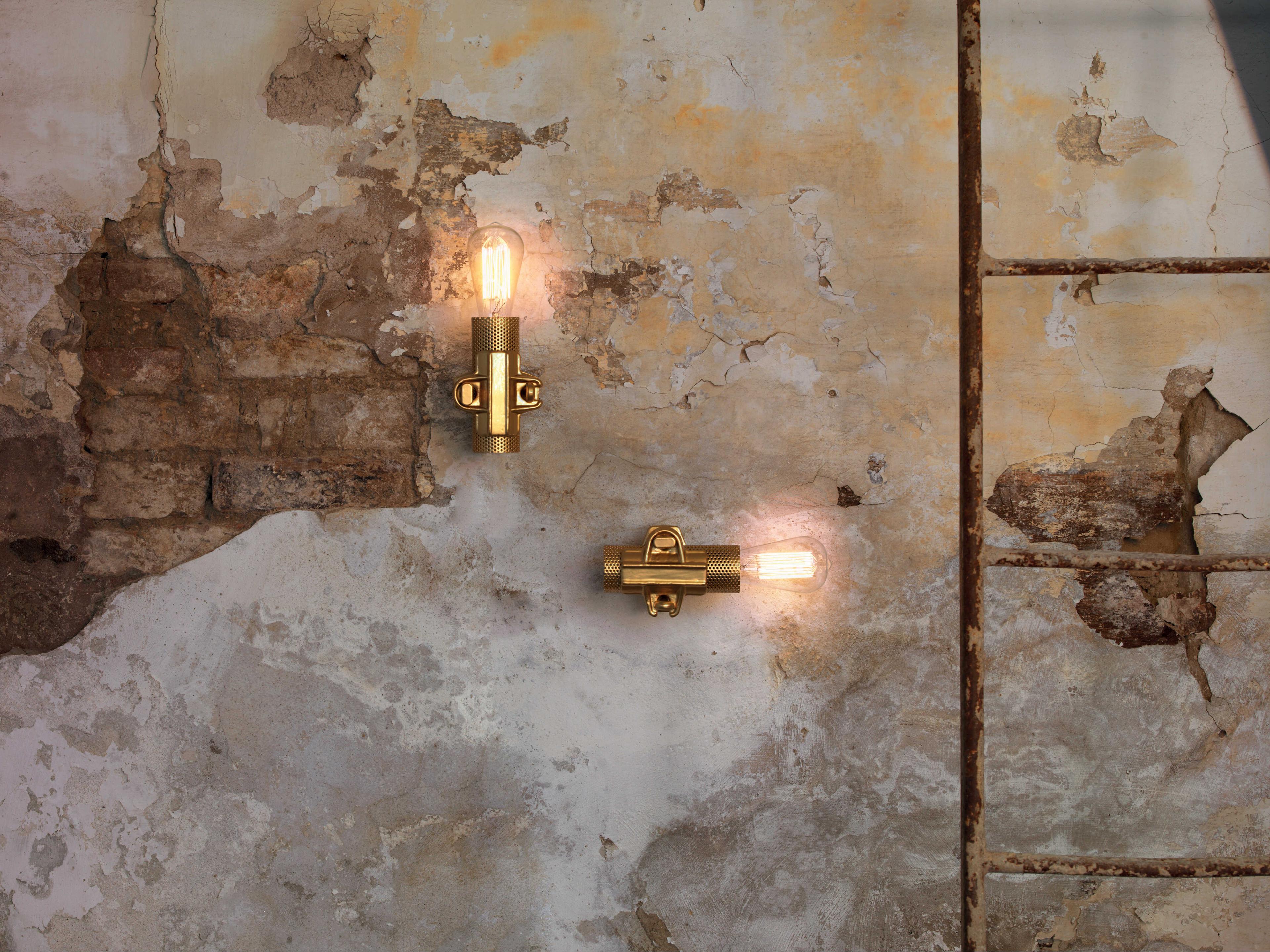 Karman Nando 1-Light Gold Wall Sconce