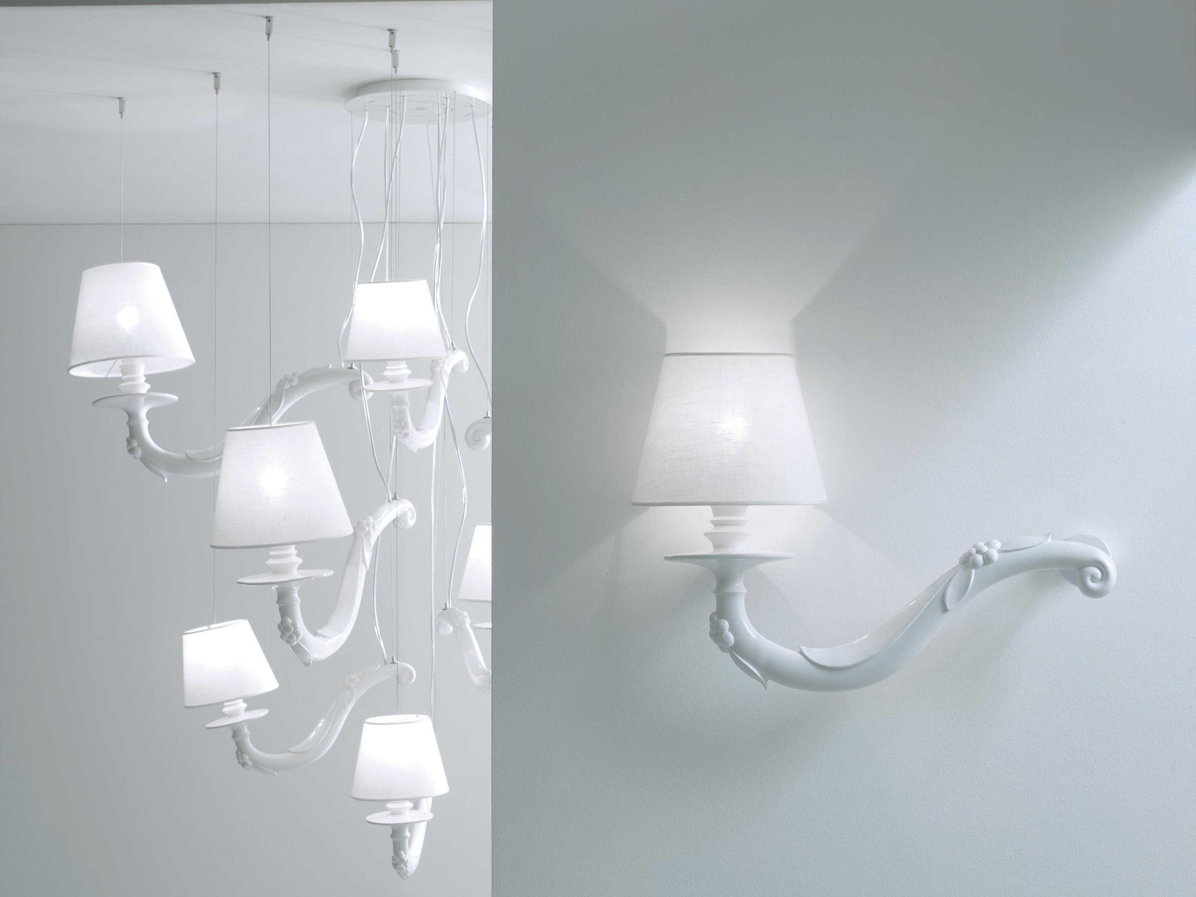 Karman Deja-vu 1-Light Matt White LED Wall Sconce