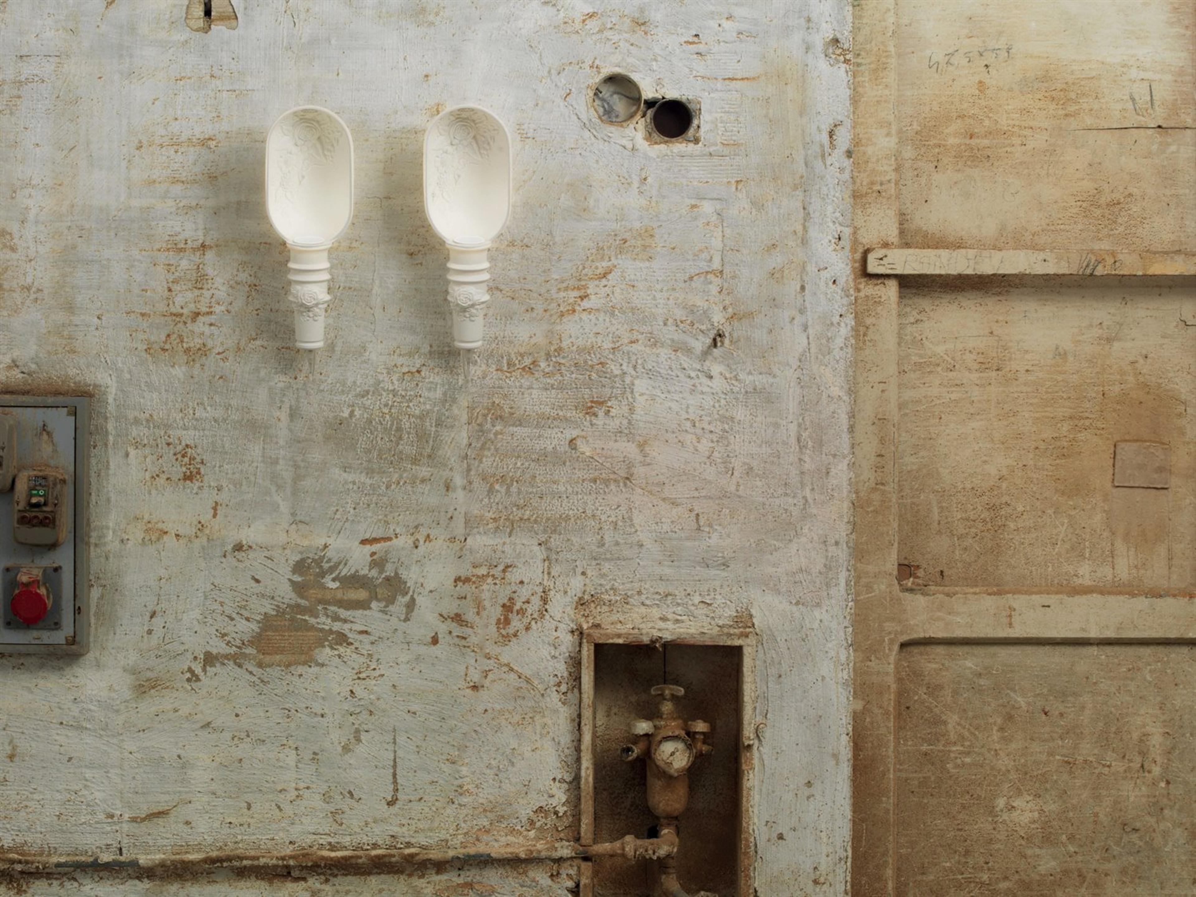 Karman Work In Progress 1-Light White Wall Sconce