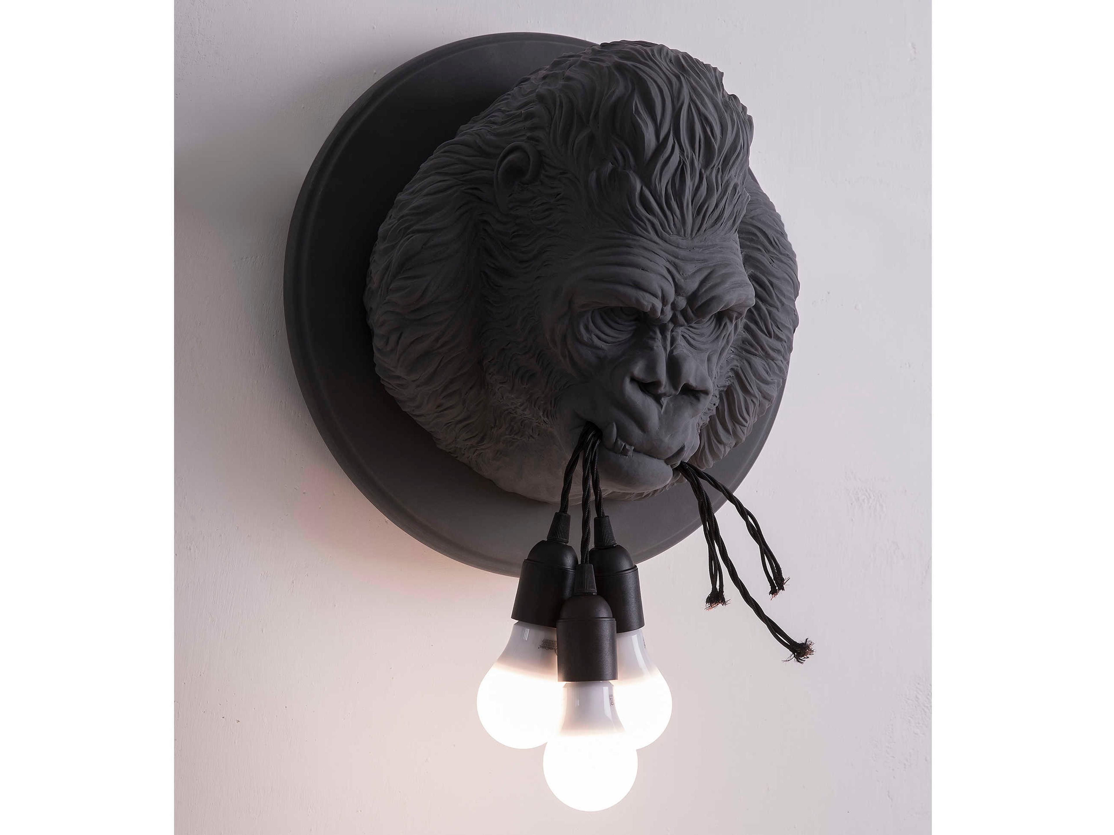 Karman Ugo Rilla 3-Light Matt Grey LED Wall Sconce