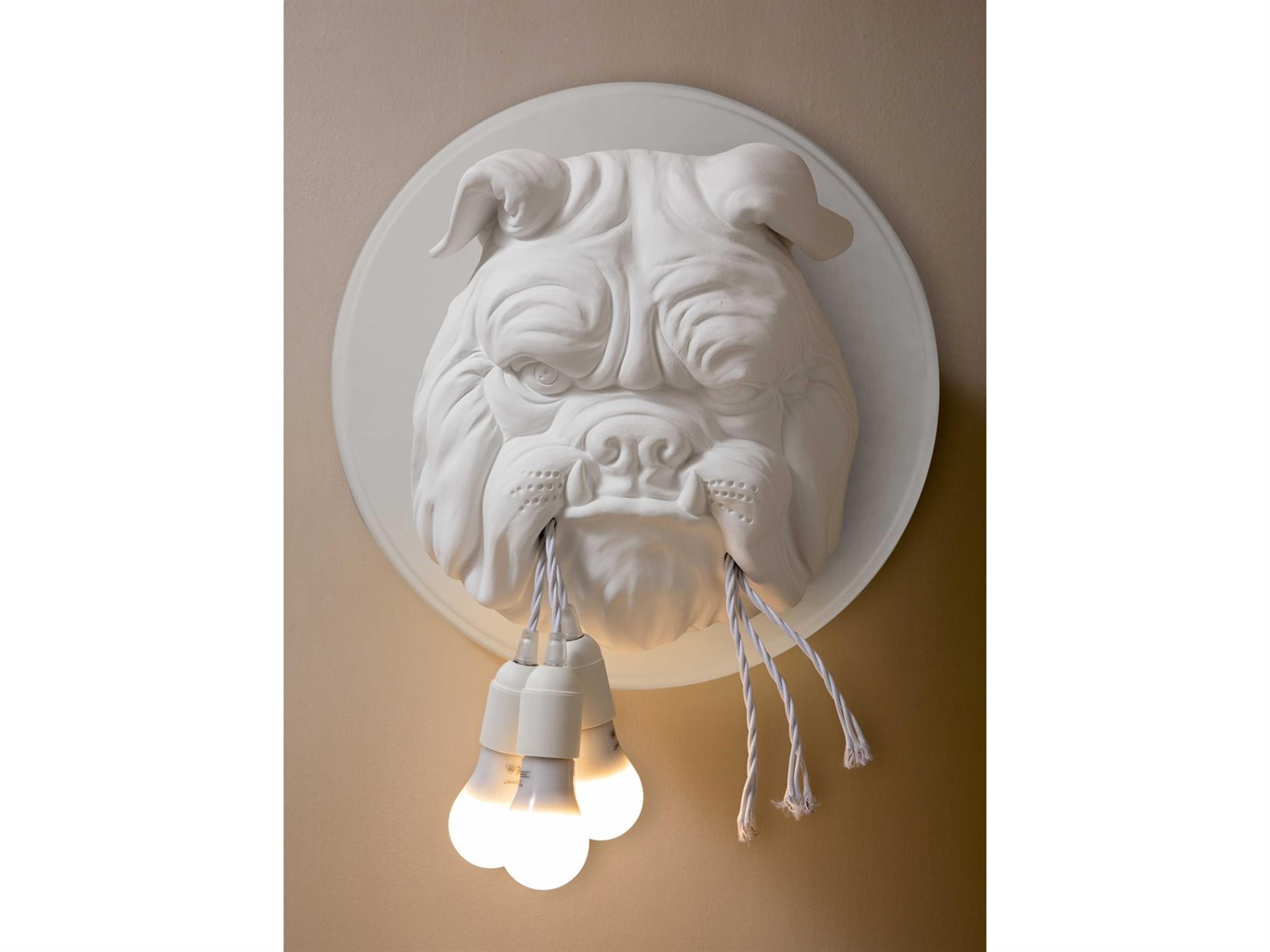 Karman Amsterdam 3-Light Matt White Wall Sconce