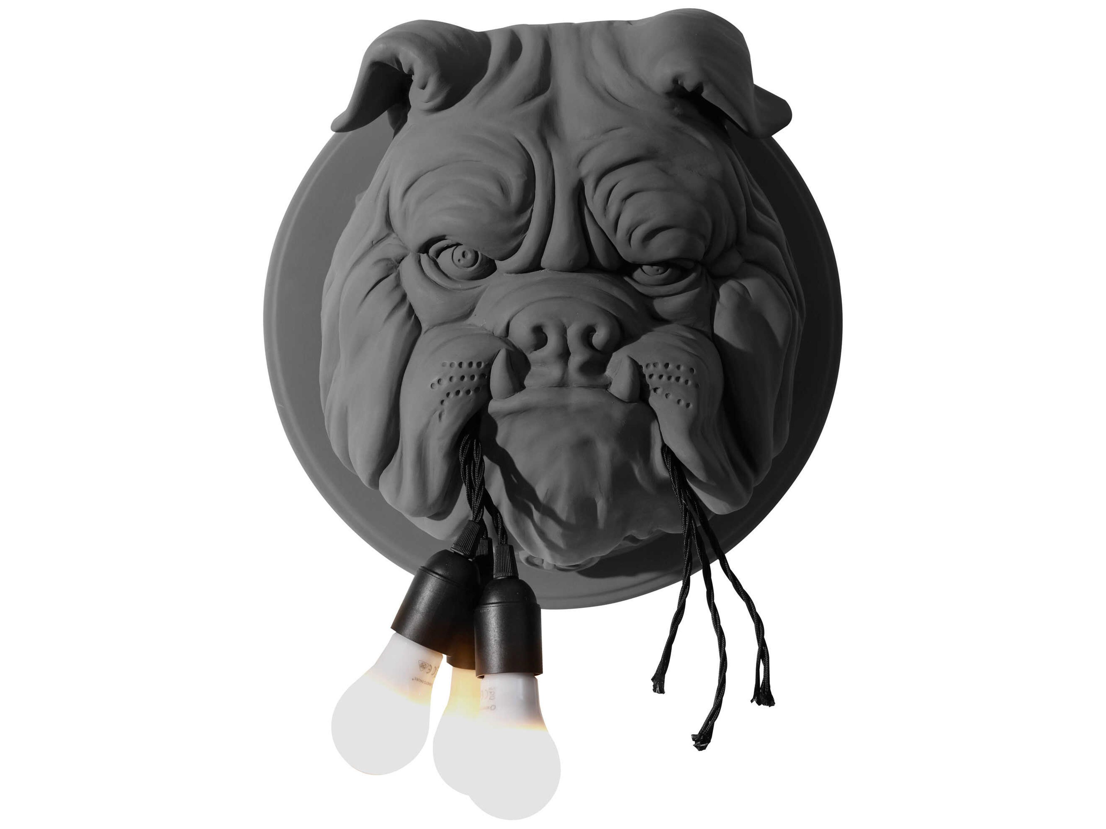 Karman Amsterdam 3-Light Matt Grey Wall Sconce