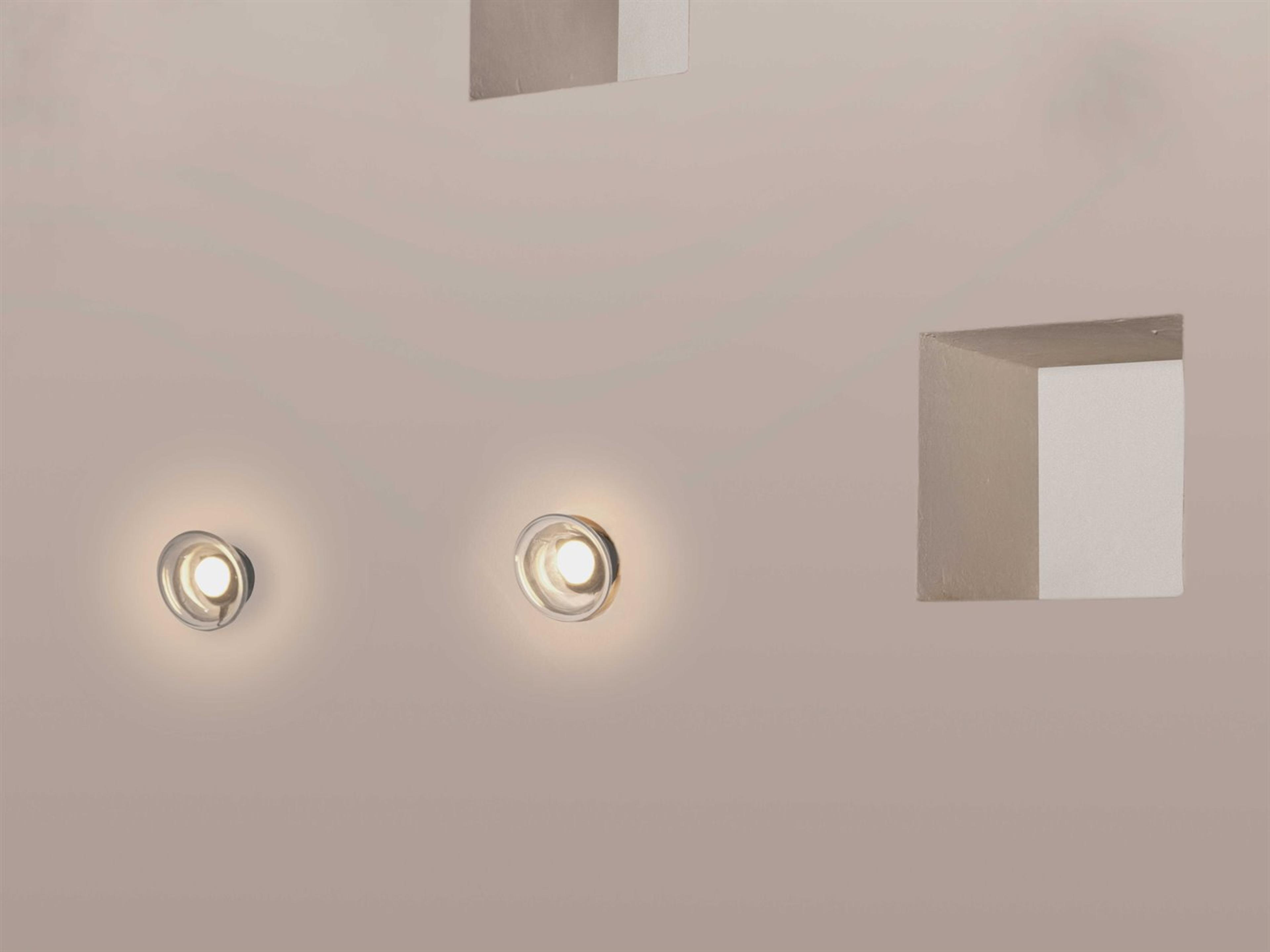 Karman Agua Transparent Clear Wall Sconce