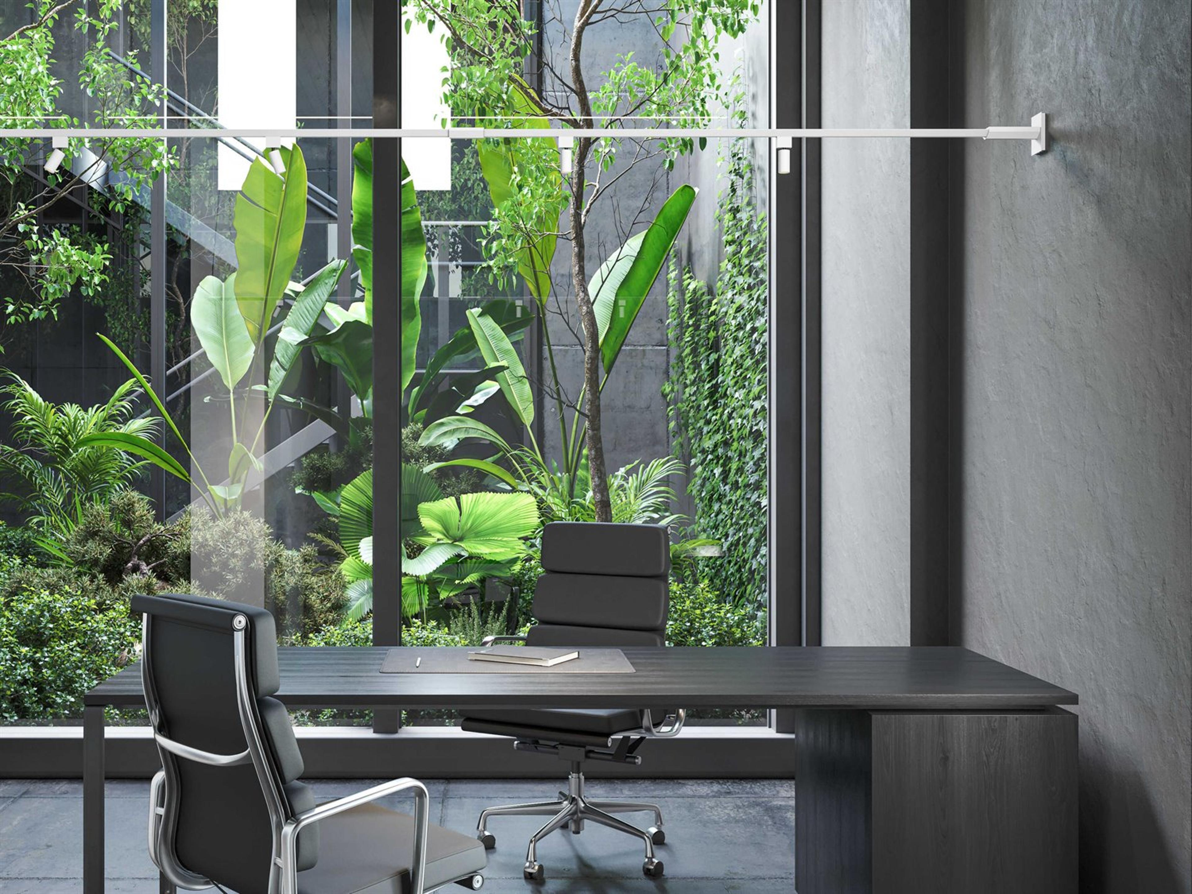 Karman Turn It Black Linear Island Pendant