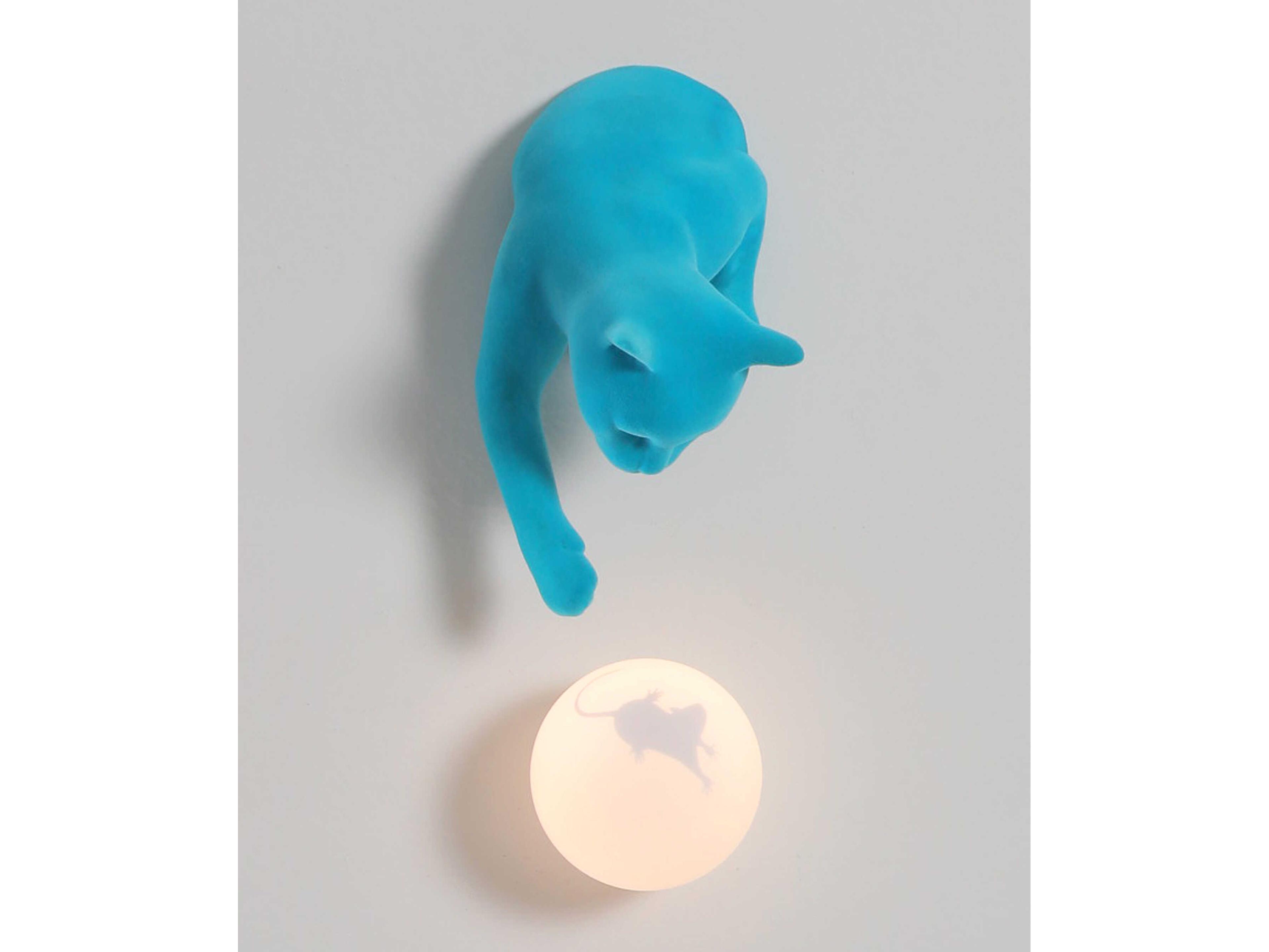 Karman Maoo 1-Light Light Blue Wall Sconce