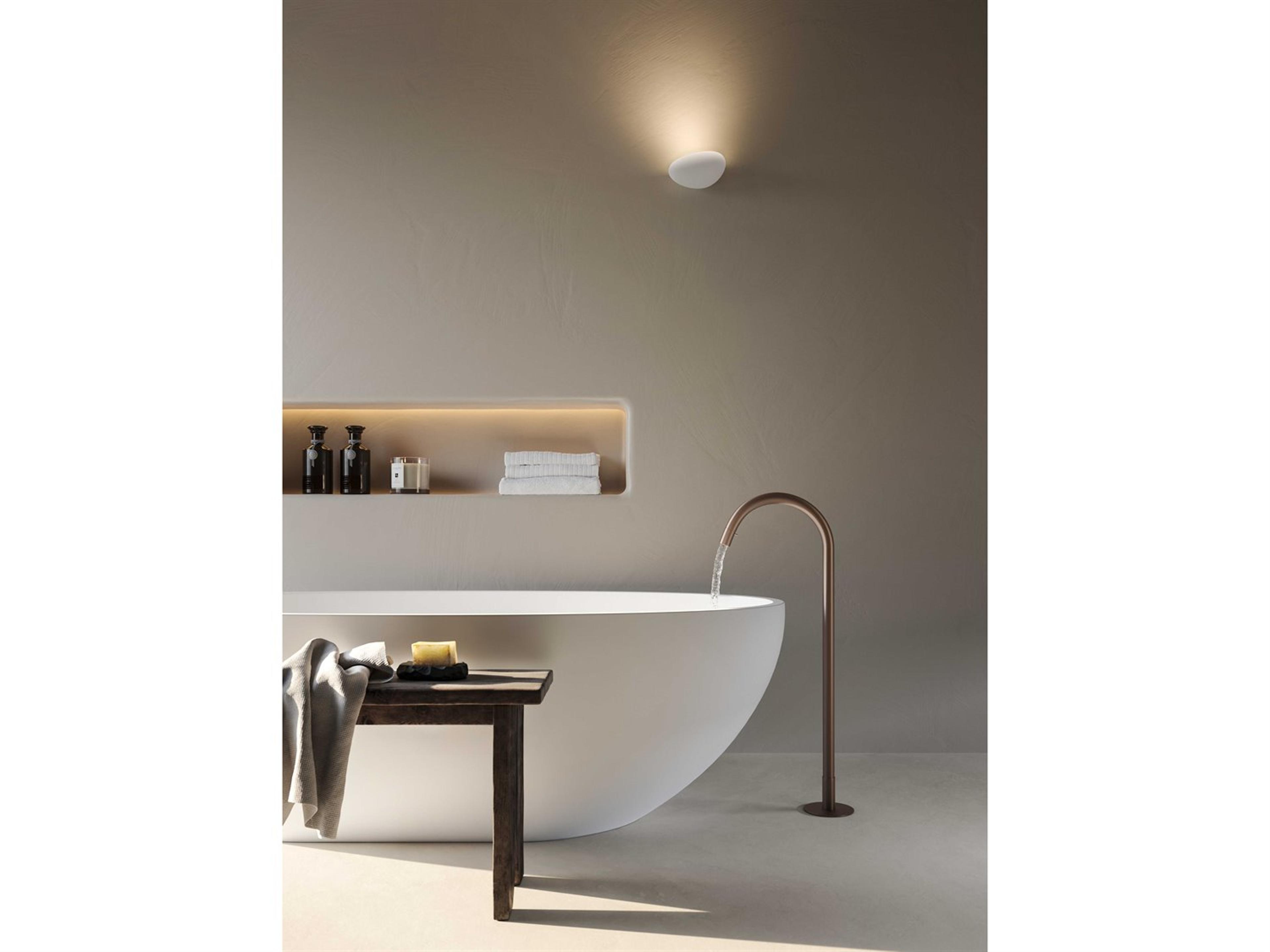 Karman Flo White Wall Sconce