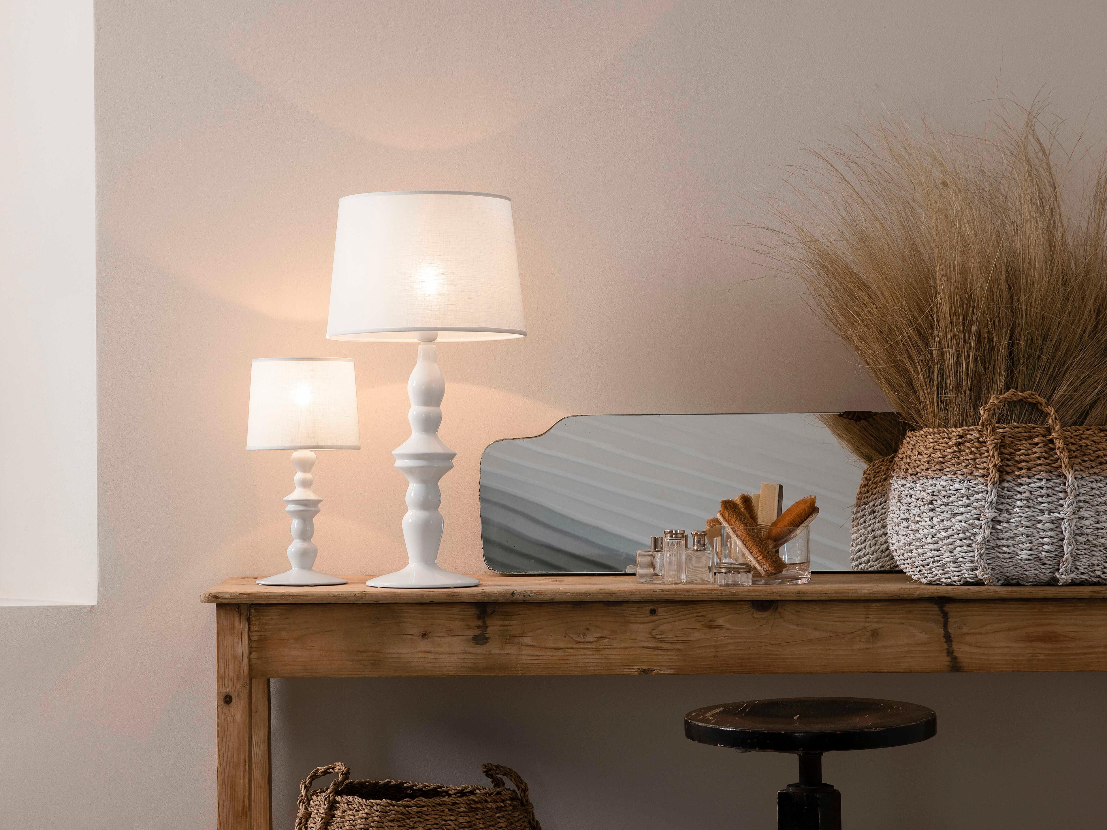 Karman Ali E Baba White Table Lamp