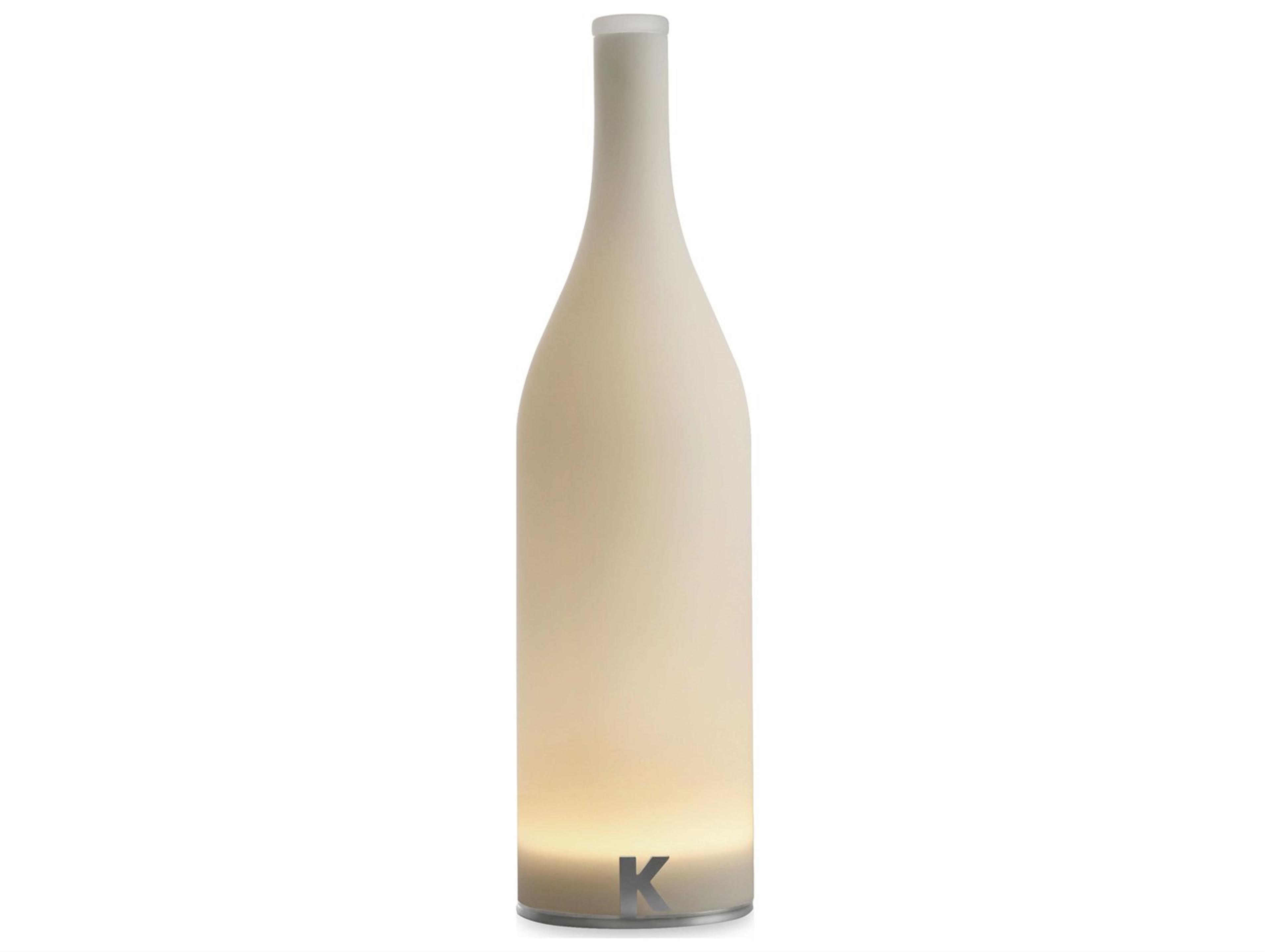 Bacco Frosted White Table Lamp