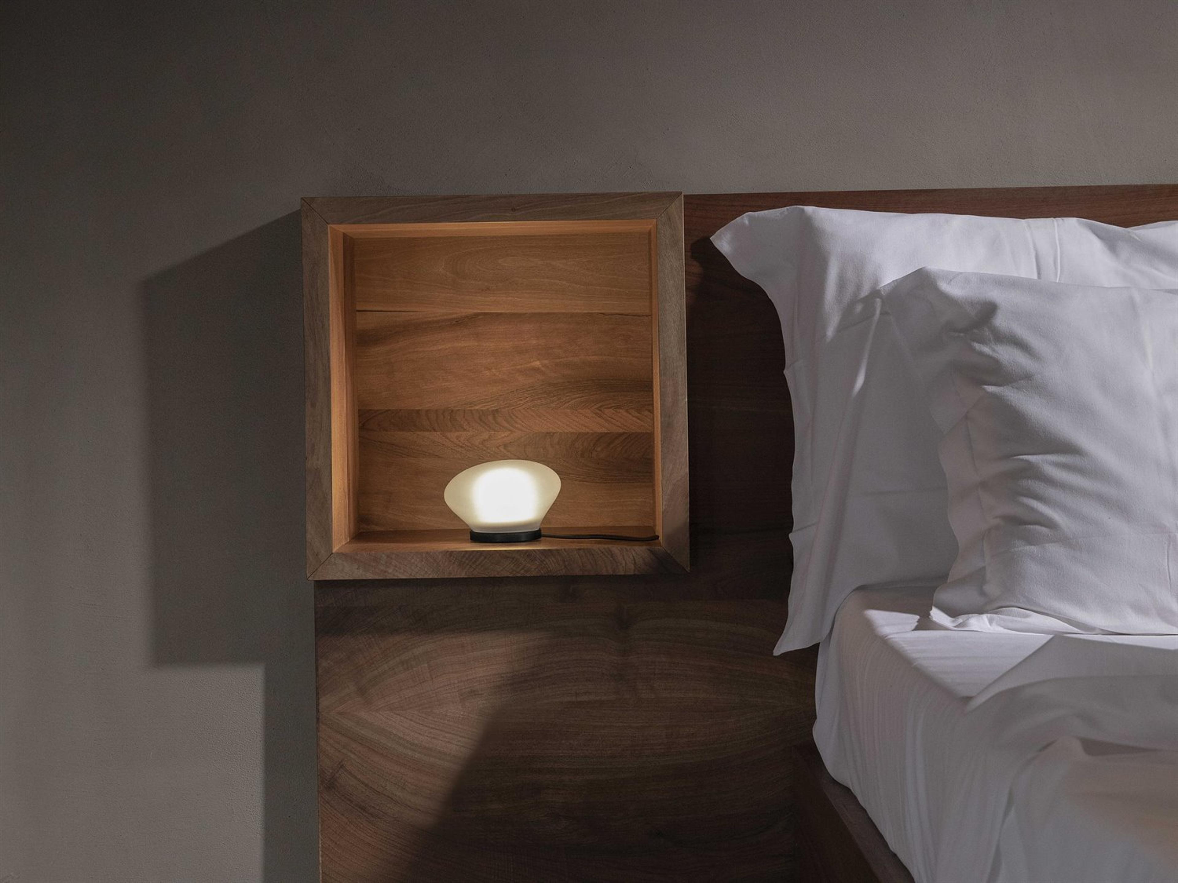 Karman Agua Frosted White Table Lamp