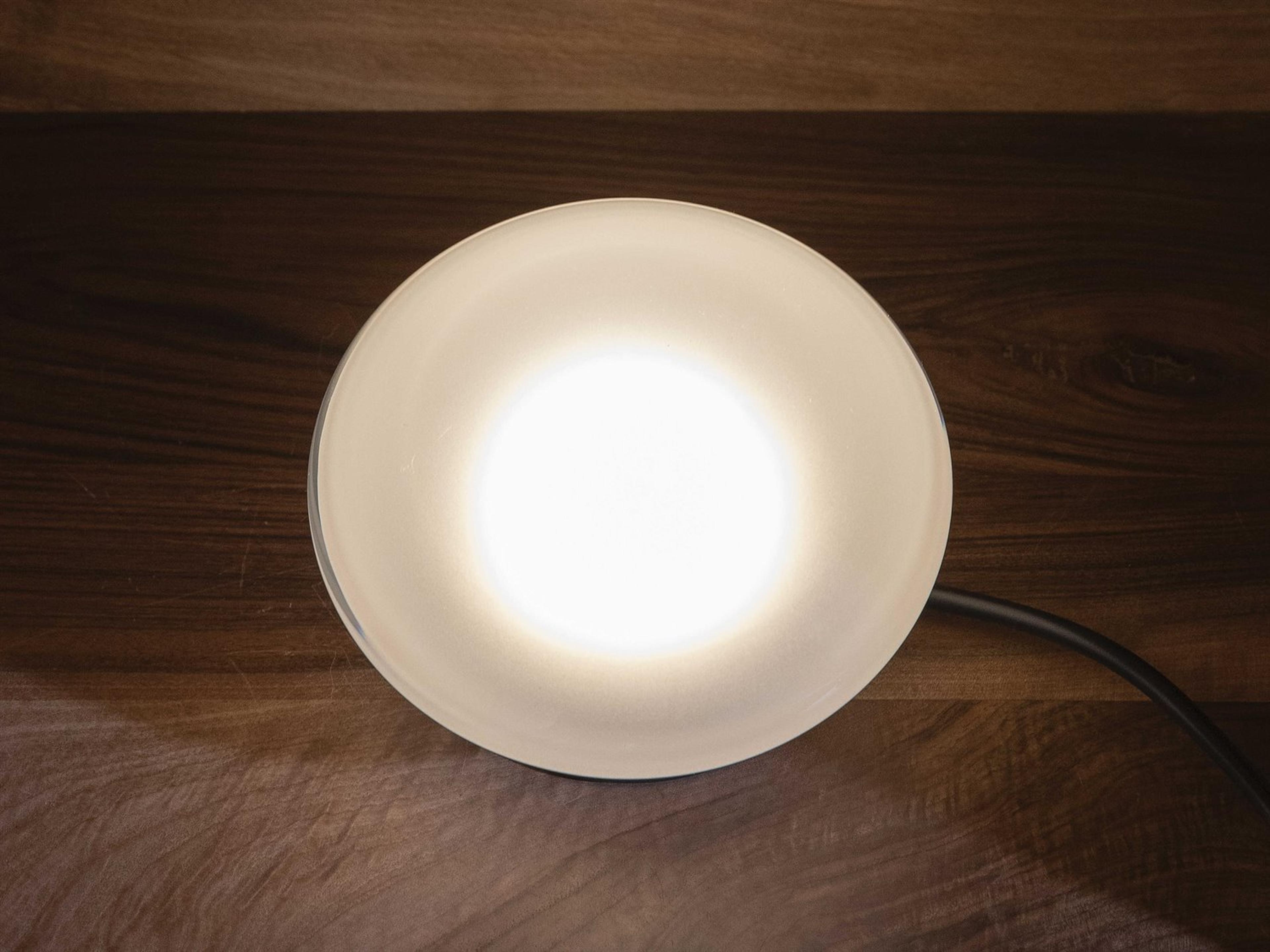 Karman Agua Frosted White Table Lamp