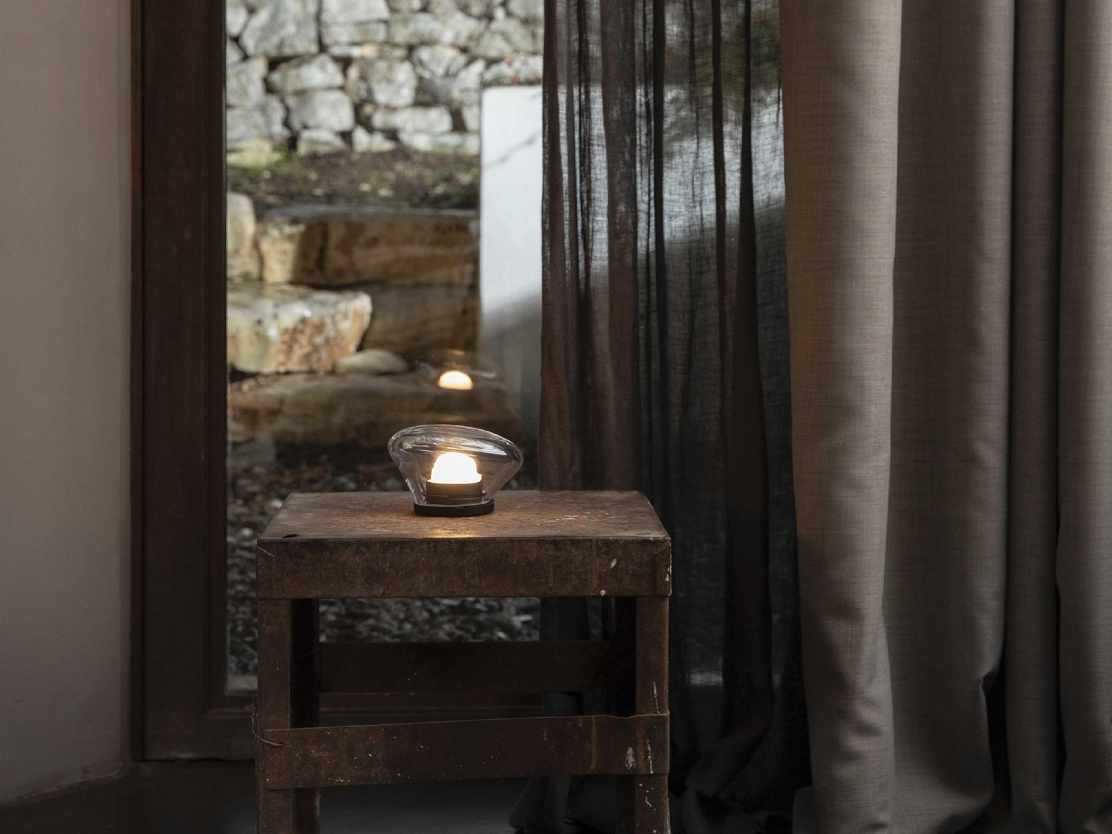 Karman Agua Transparent Clear Table Lamp