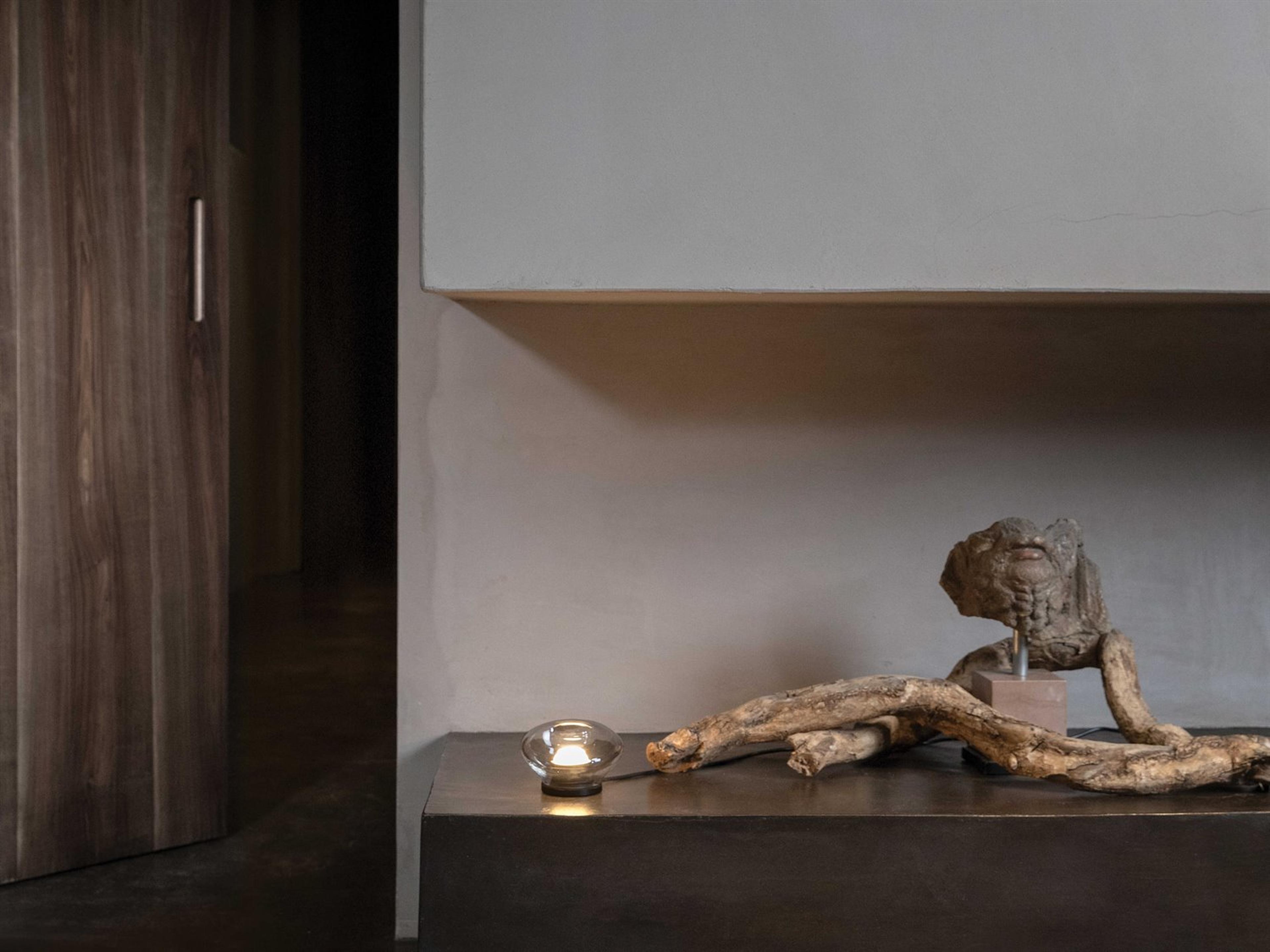 Karman Agua Transparent Clear Table Lamp