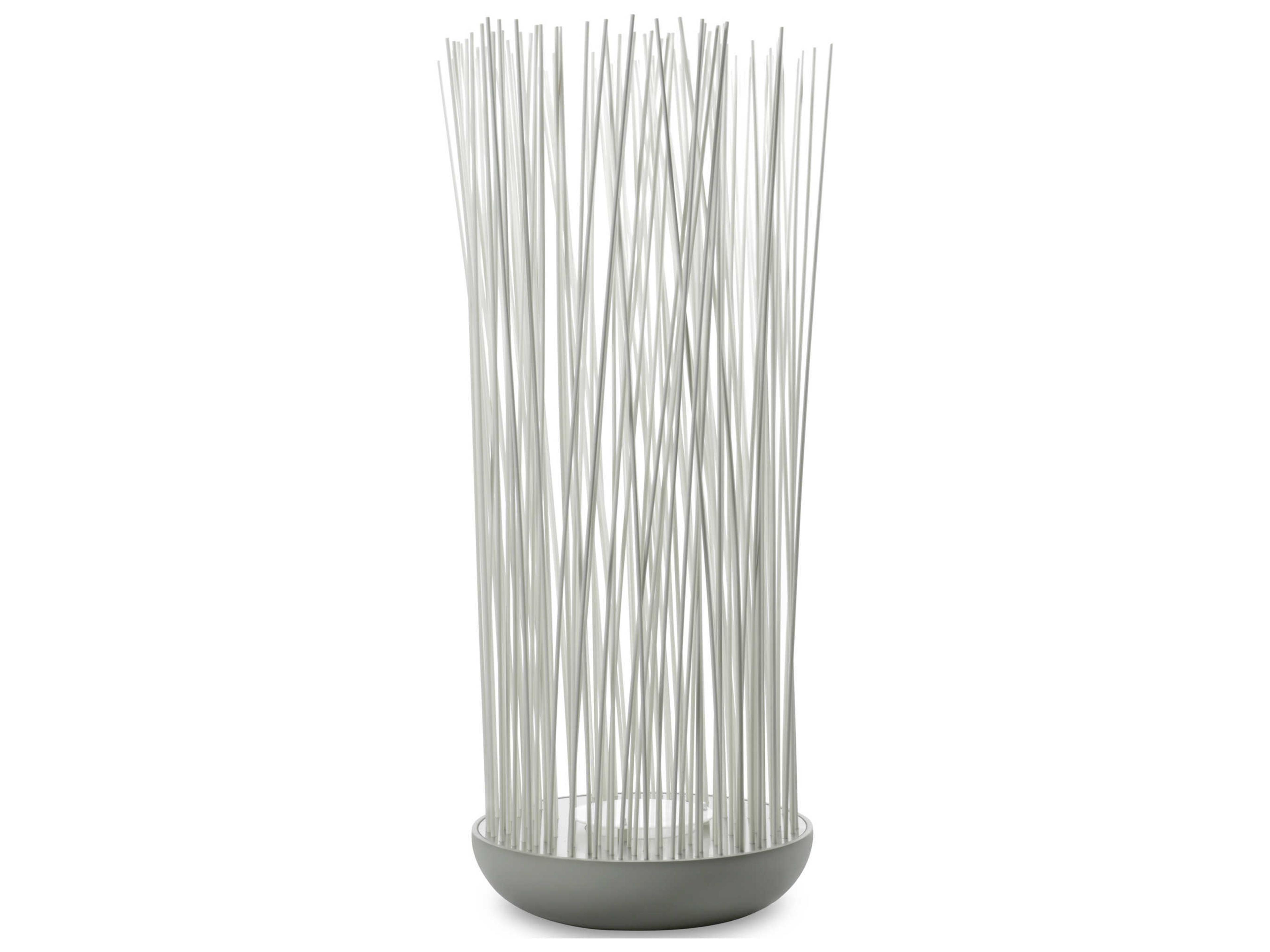 Don't Touch Floor Lamp in Matt White and Grey