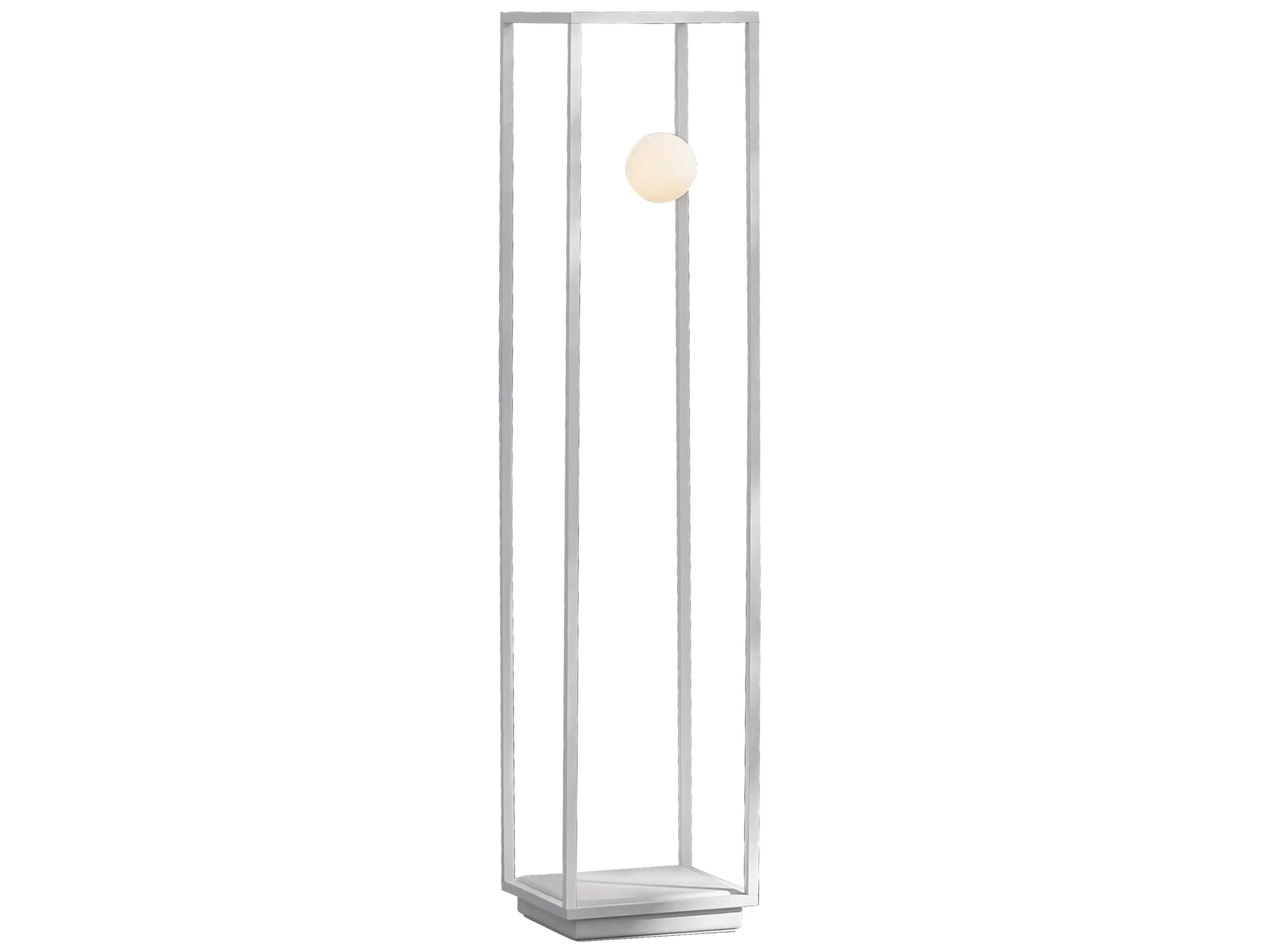 Abachina White Floor Lamp